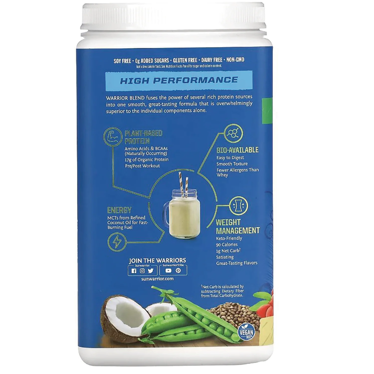 Protein Warrior Blend - Vanilla - Image 4