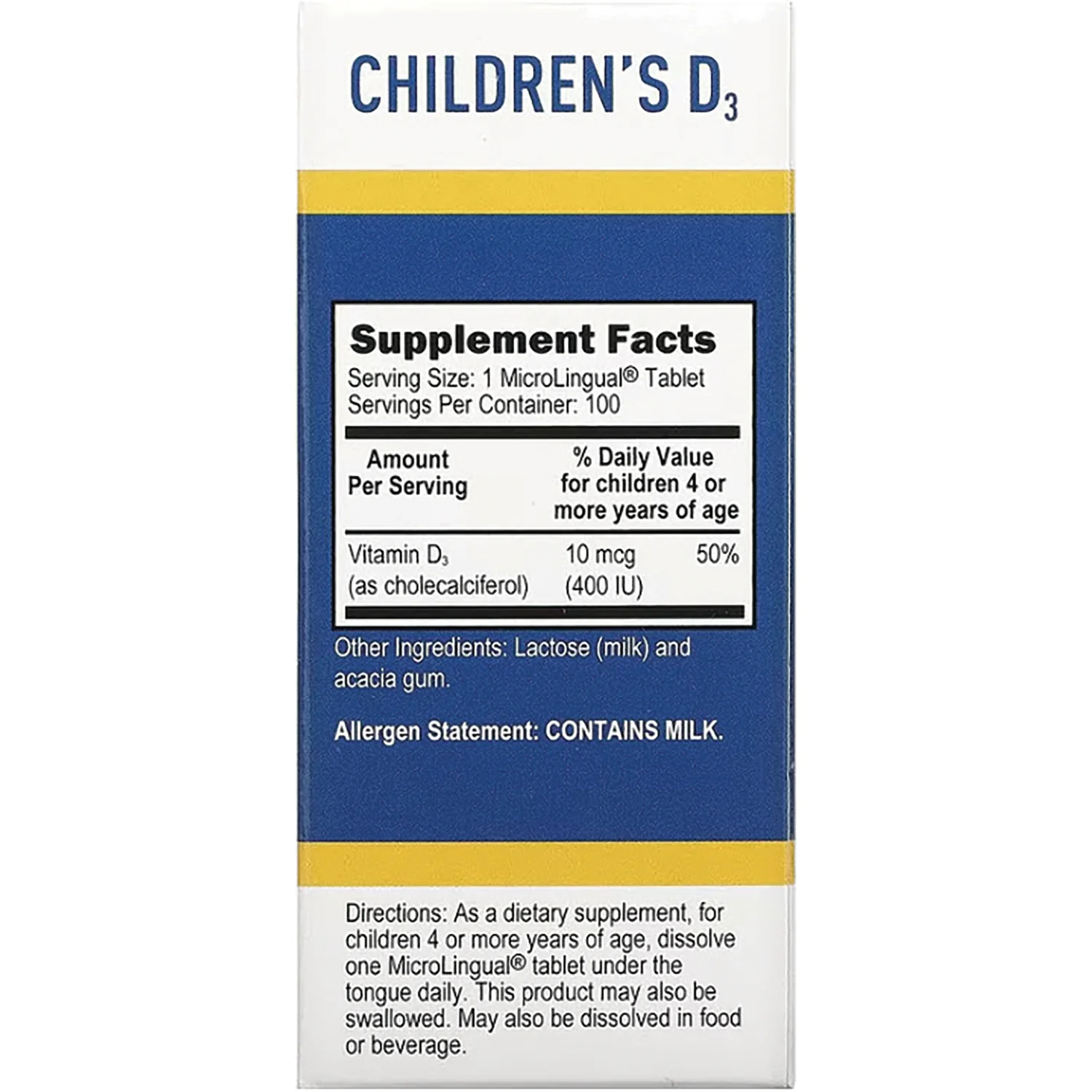 Children's Vitamin D3 - Image 2