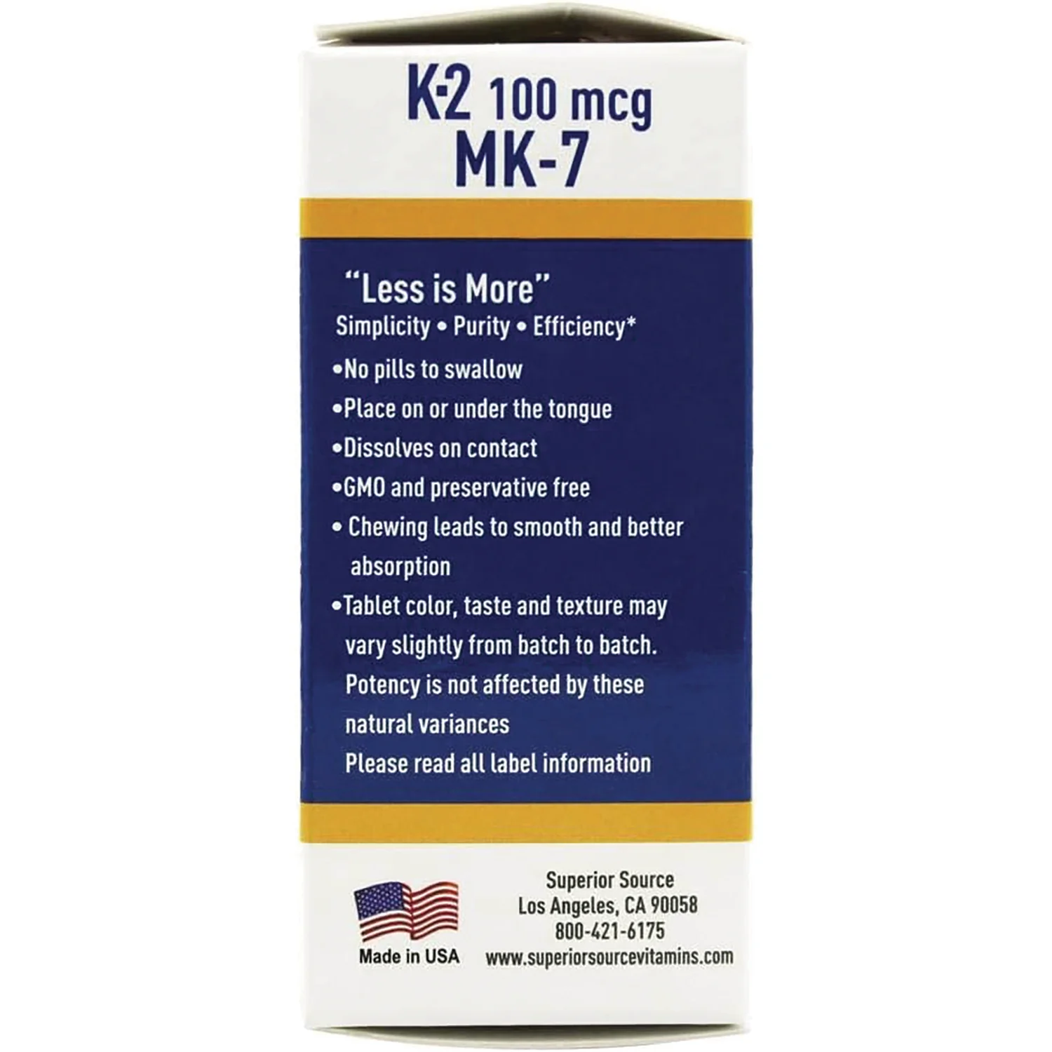 Vitamin K2- MK7 - Image 3