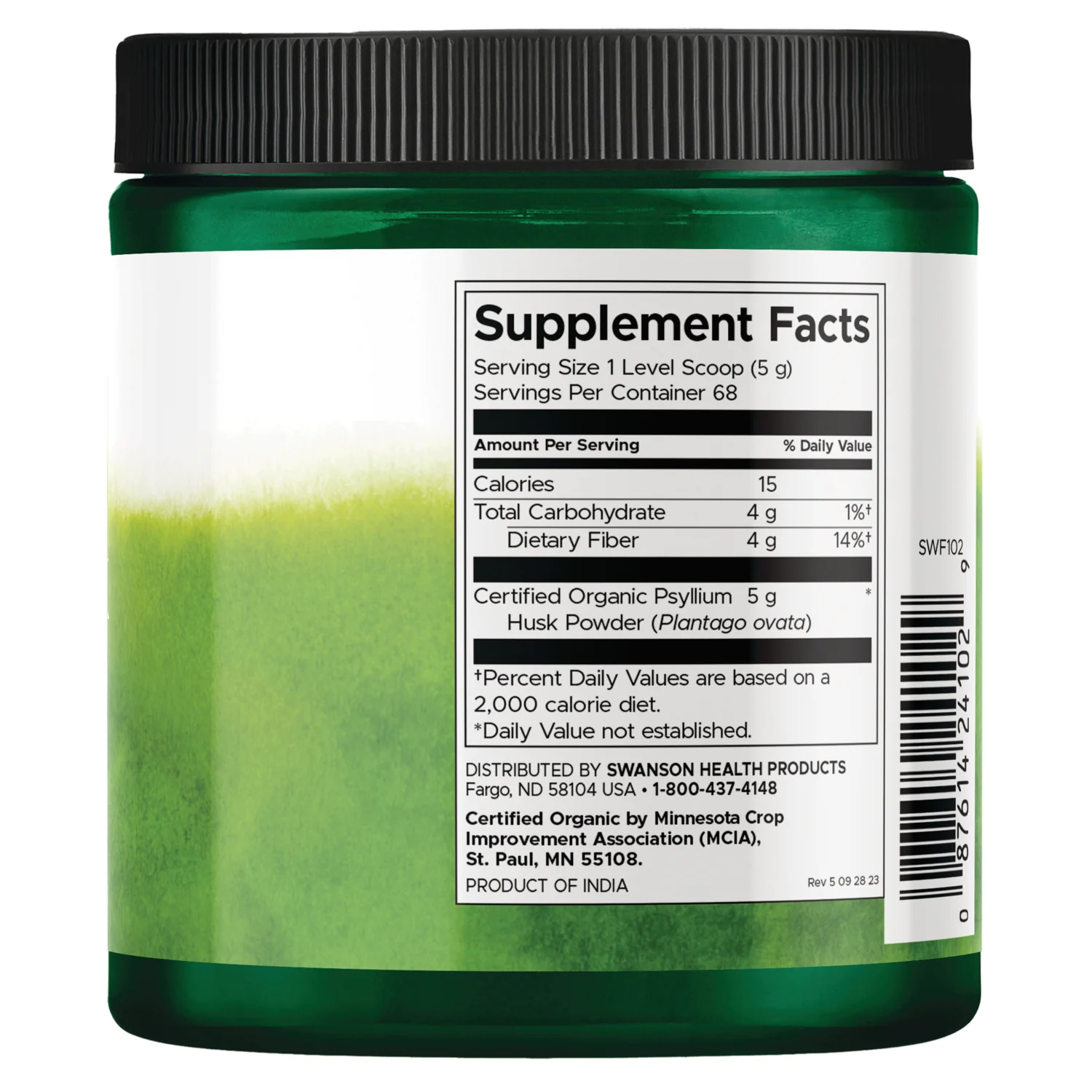 Psyllium Husk Powder - Certified Organic - Image 2