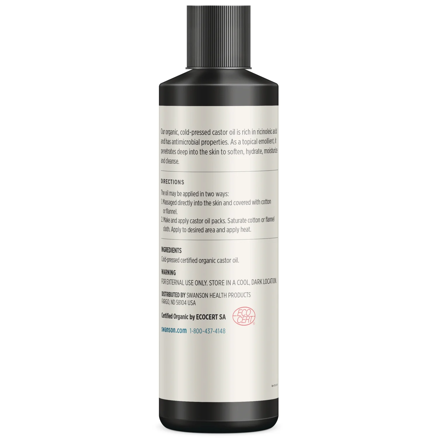 Certified Organic Cold-Pressed Castor Oil - Image 2
