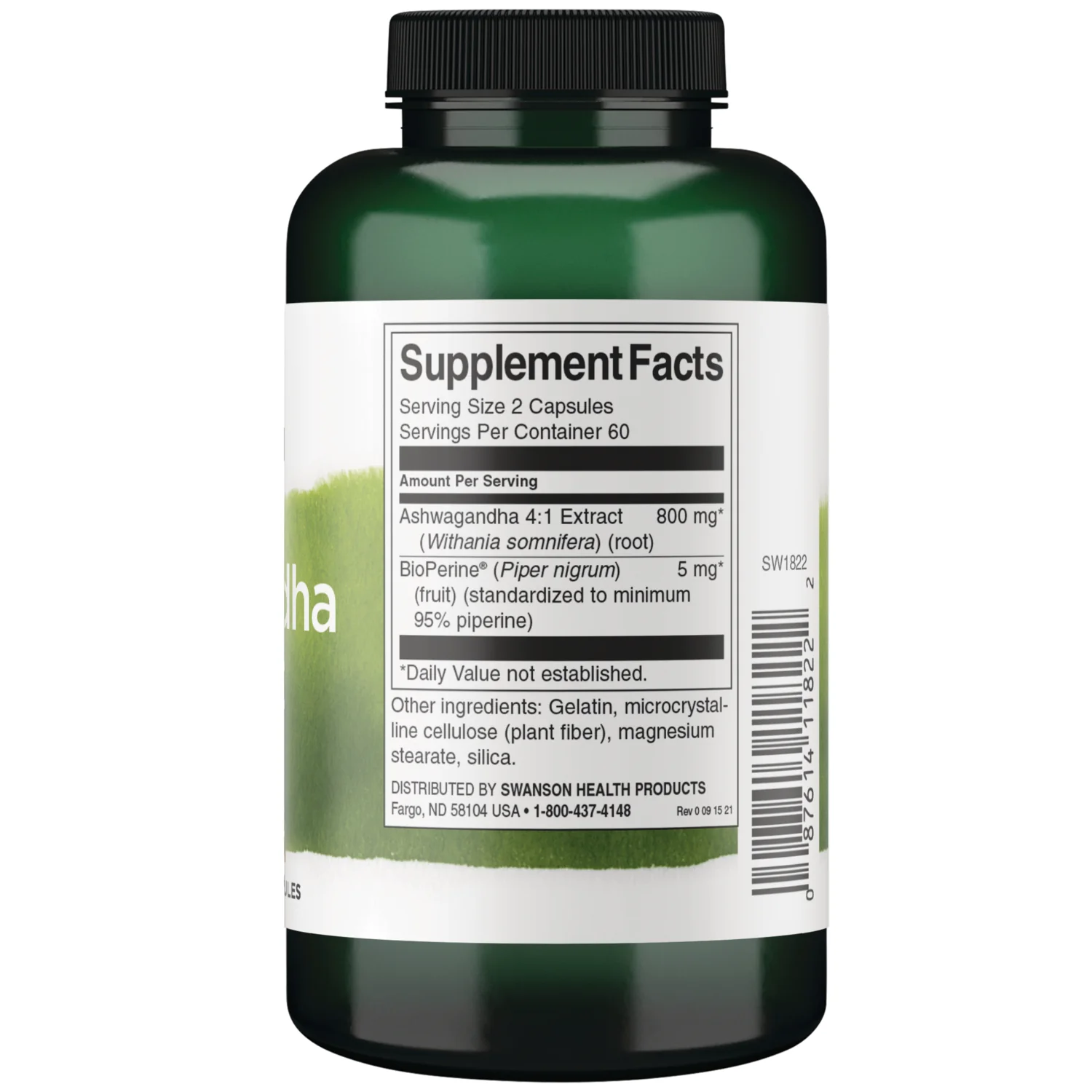 High Absorption Ashwagandha & Black Pepper - Featuring BioPerine - Image 2