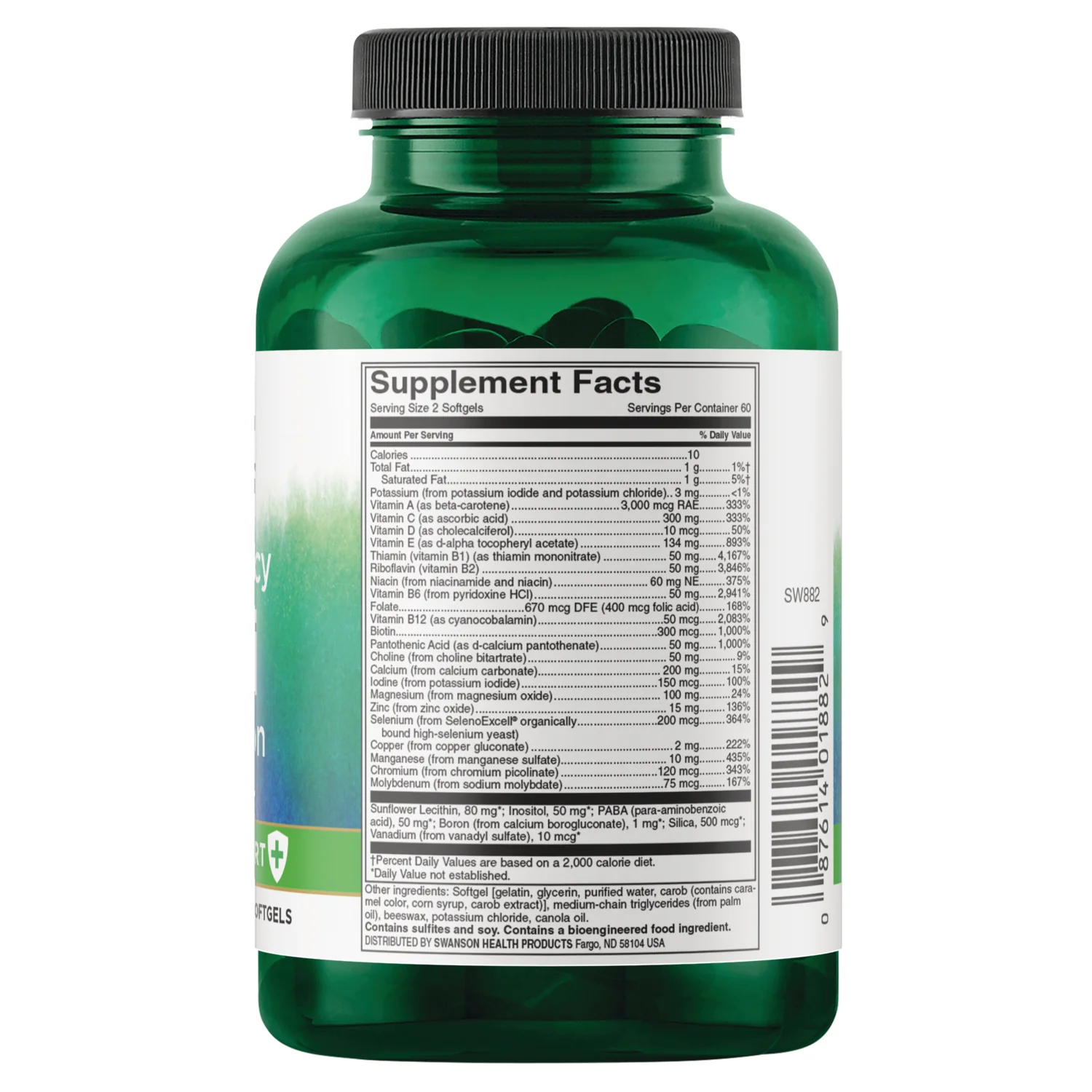 High Potency Multi without Iron +Immune Support - Image 2