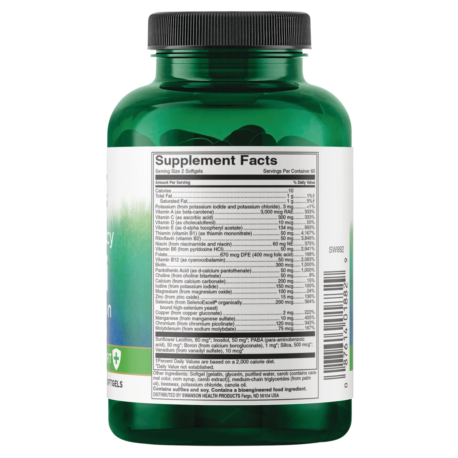 High Potency Multi without Iron +Immune Support - 2 Pack - Image 2