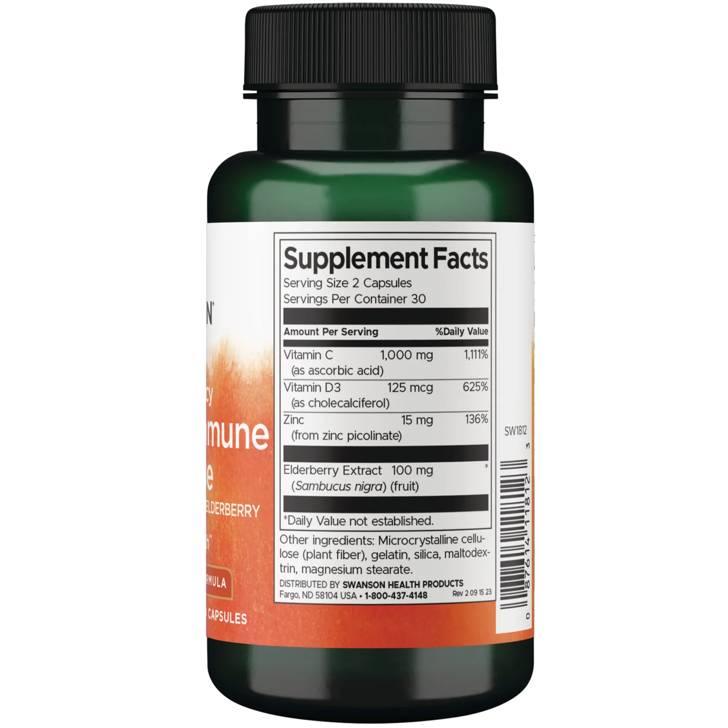 High Potency Ultimate Immune Defense with C, D, Zinc & Elderberry - Image 2