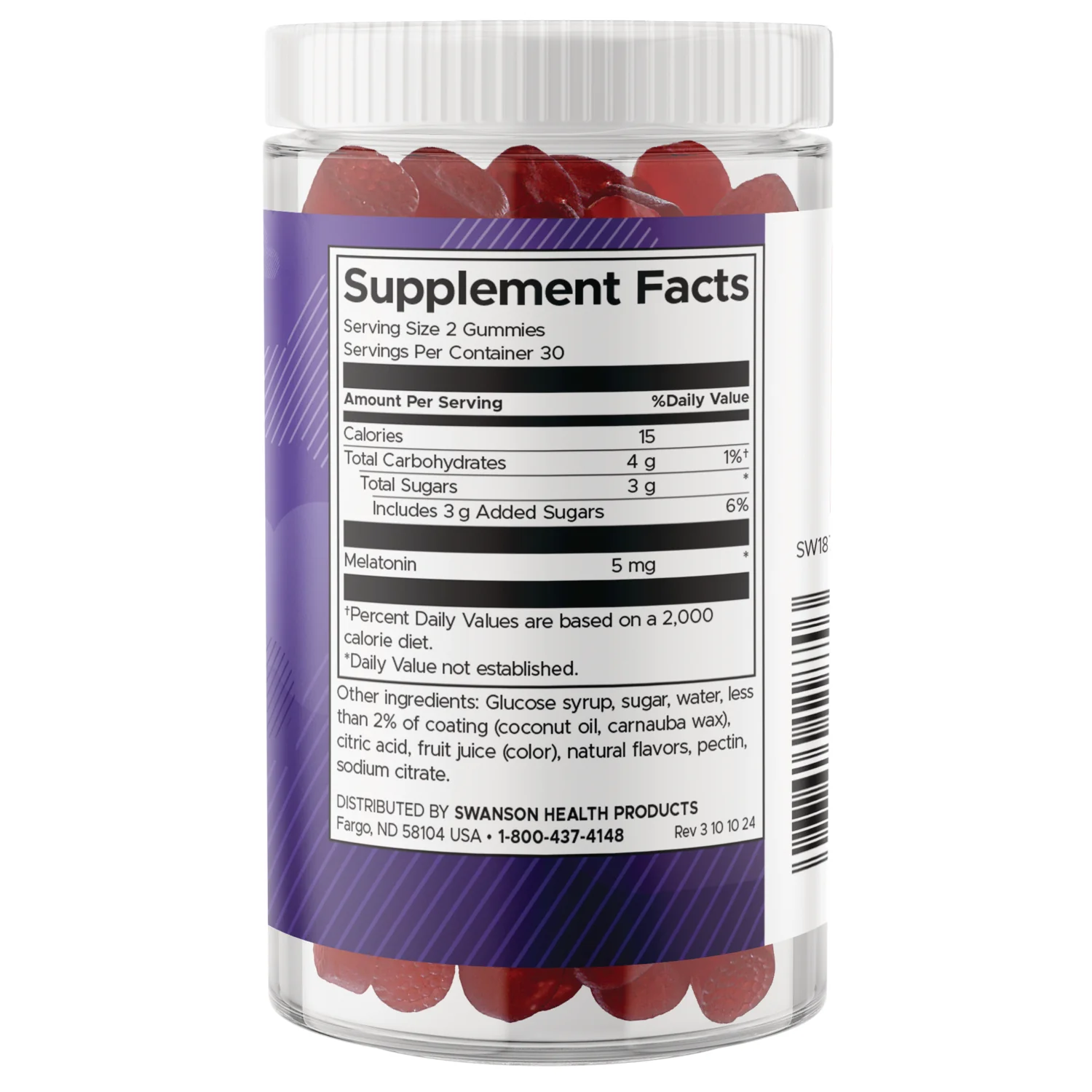 Melatonin Gummies - Strawberry - Image 2