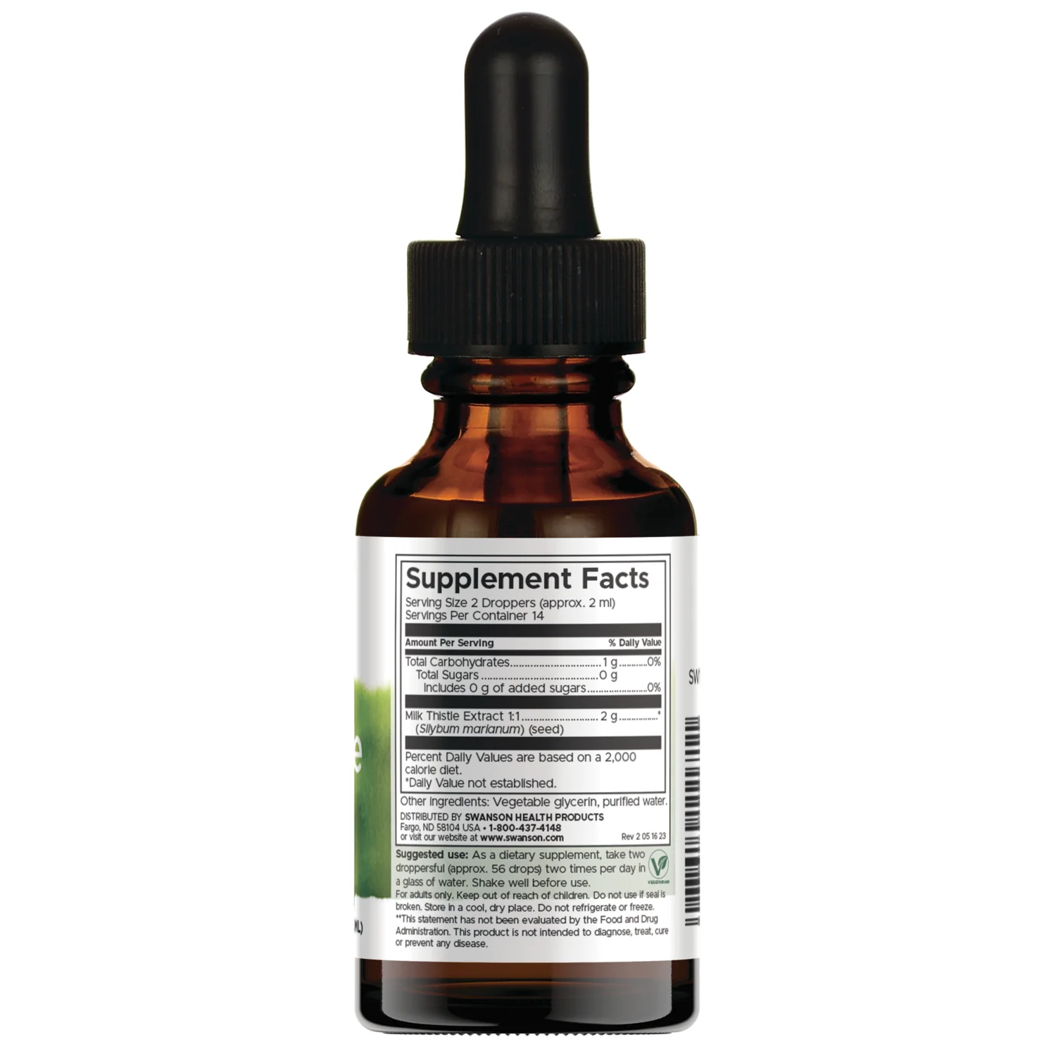 Milk Thistle Liquid Extract - Alcohol & Sugar Free - Image 2