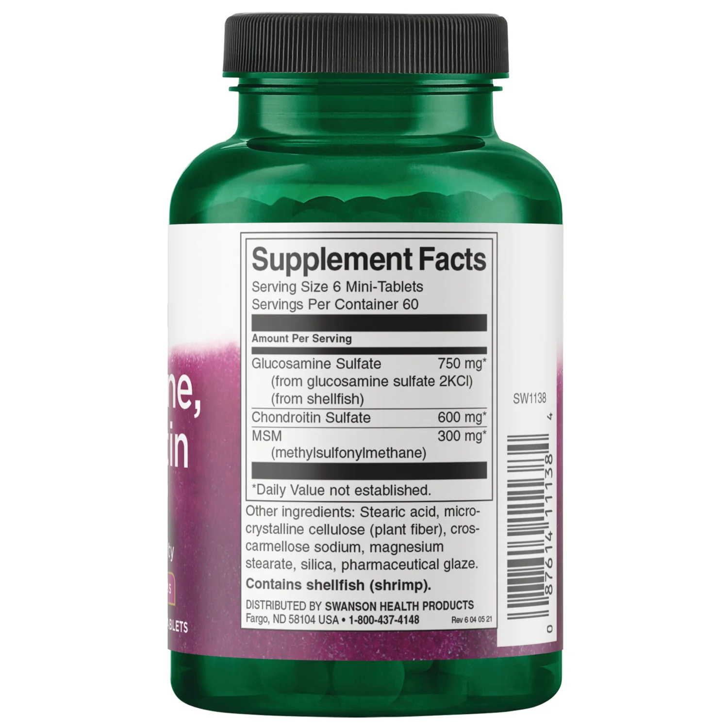 Glucosamine, Chondroitin & MSM - Mini Tabs - Image 2