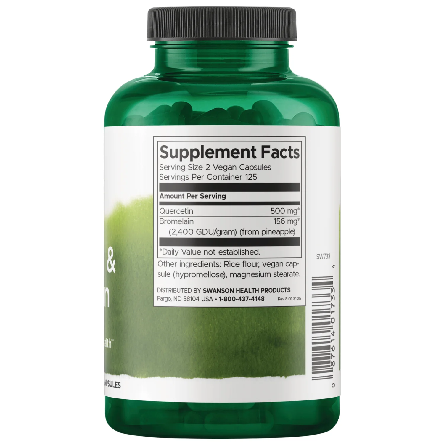 Quercetin & Bromelain - Advanced Formula - Image 2