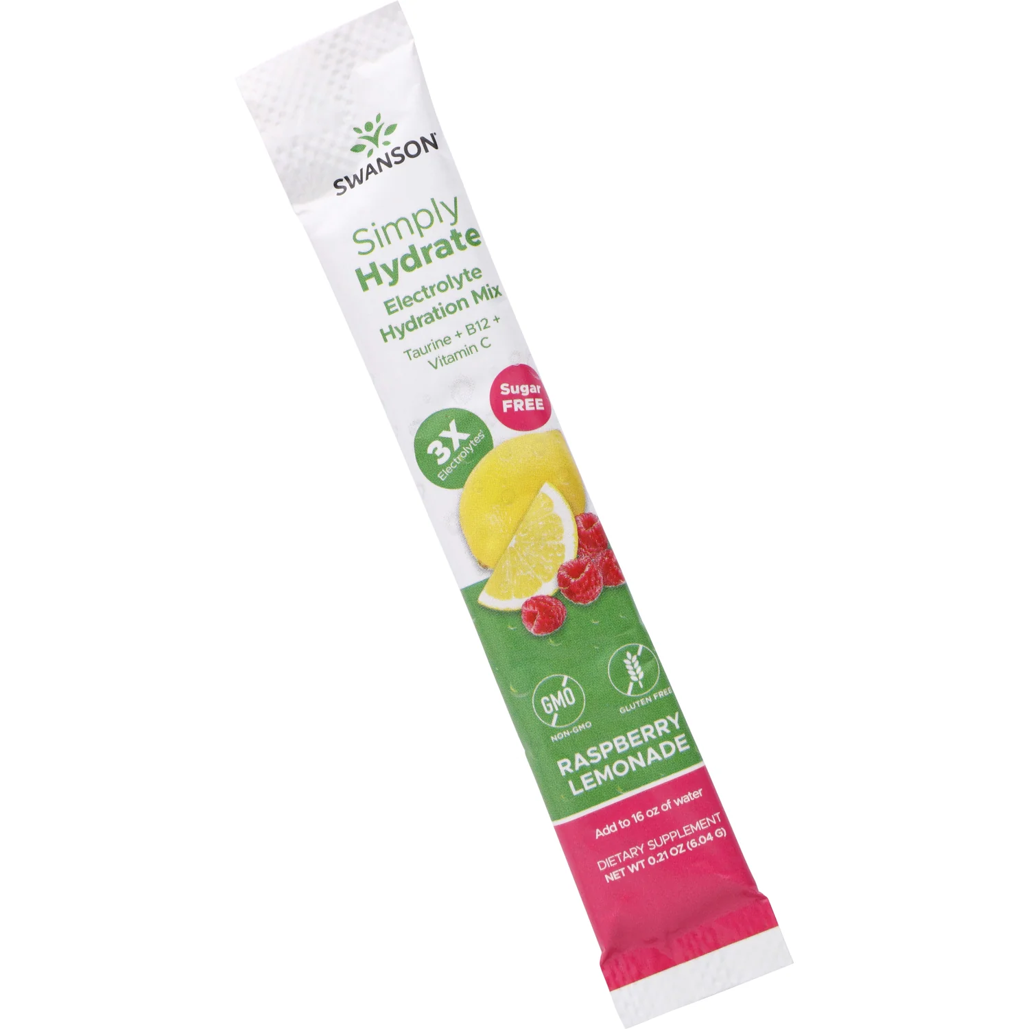 Simply Hydrate Electrolyte Hydration Mix - Raspberry Lemonade - Image 3