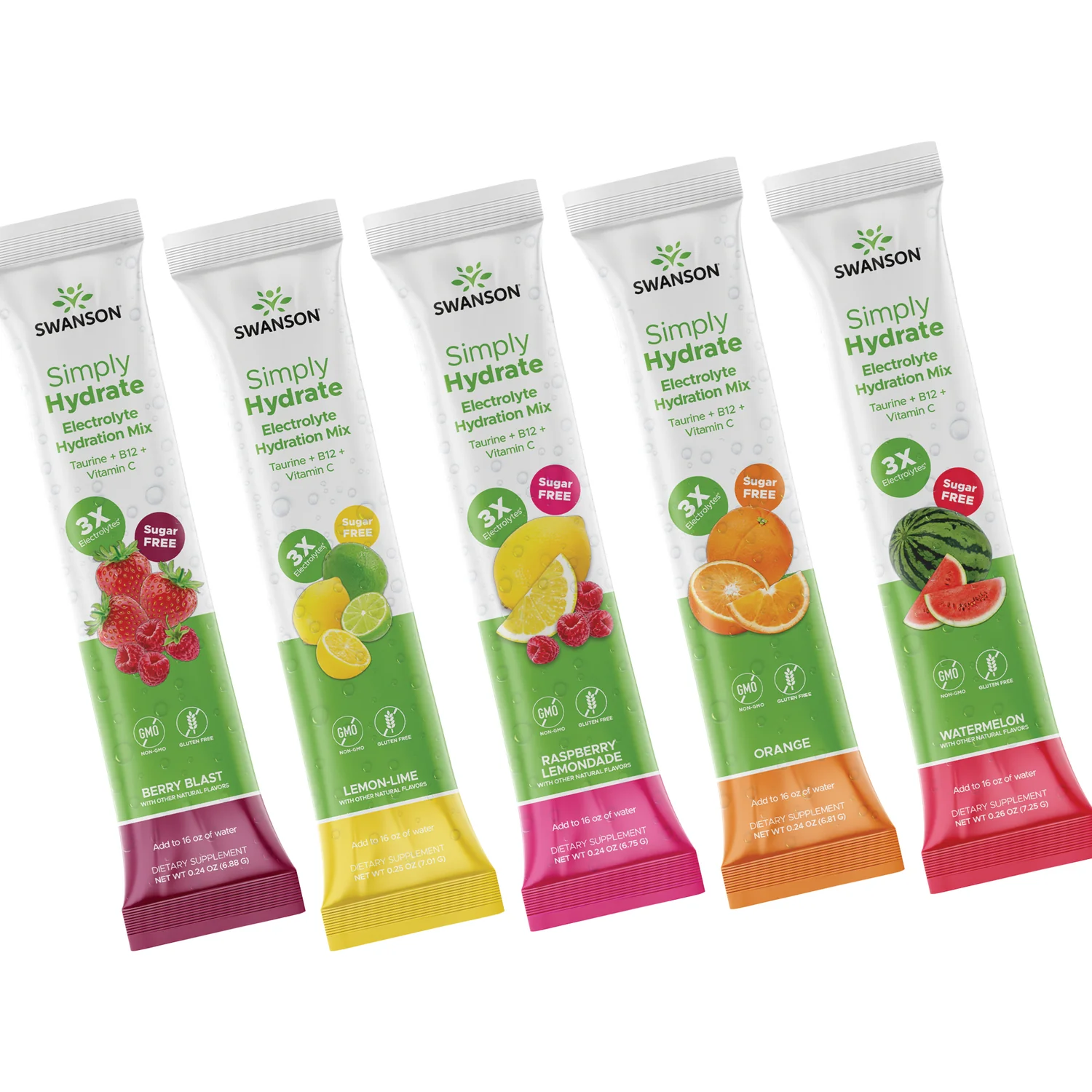 Simply Hydrate Electrolyte Hydration Mix - Variety Pack - Image 3