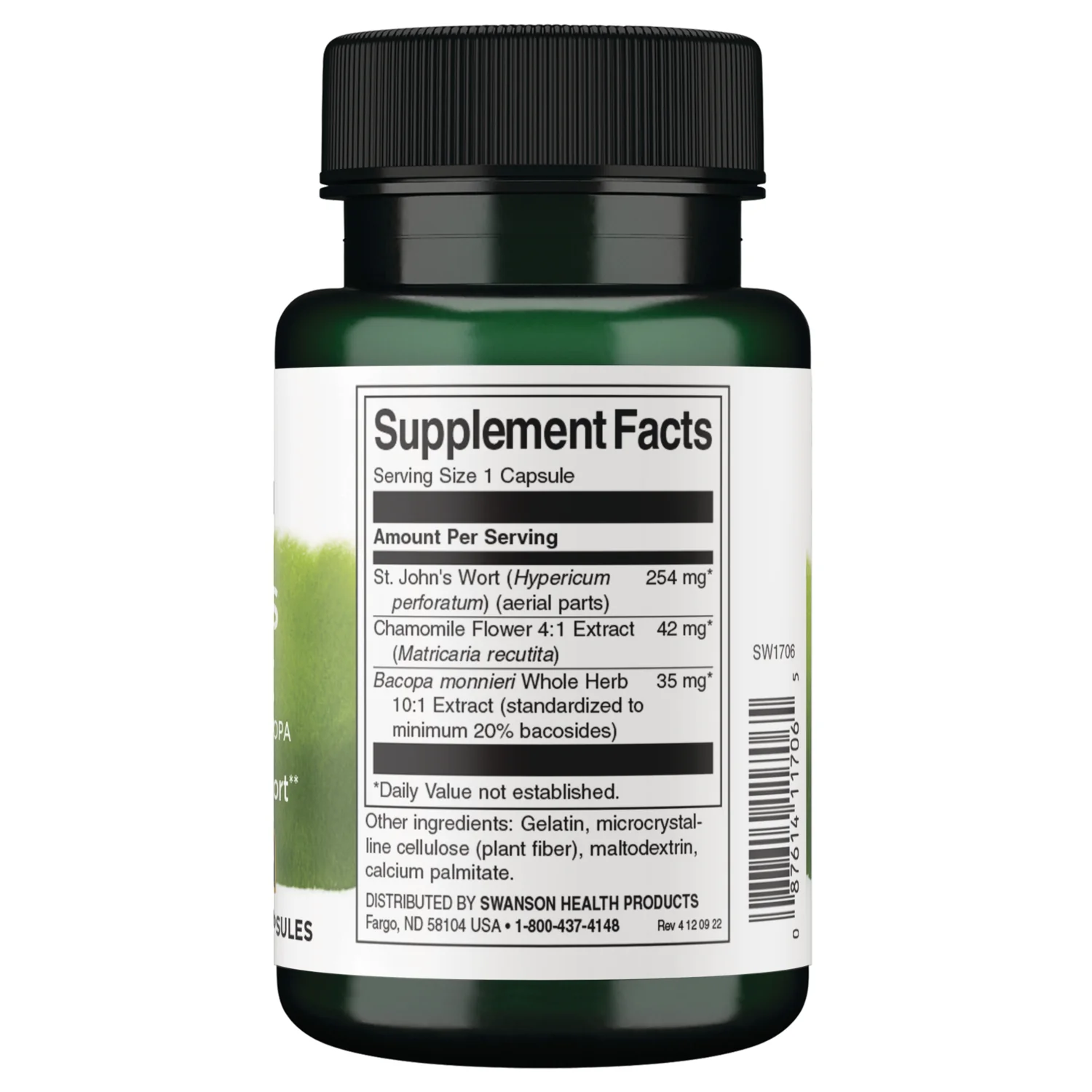 St. John's Wort with Chamomile and Bacopa - 3-in-1 Formula - Image 2