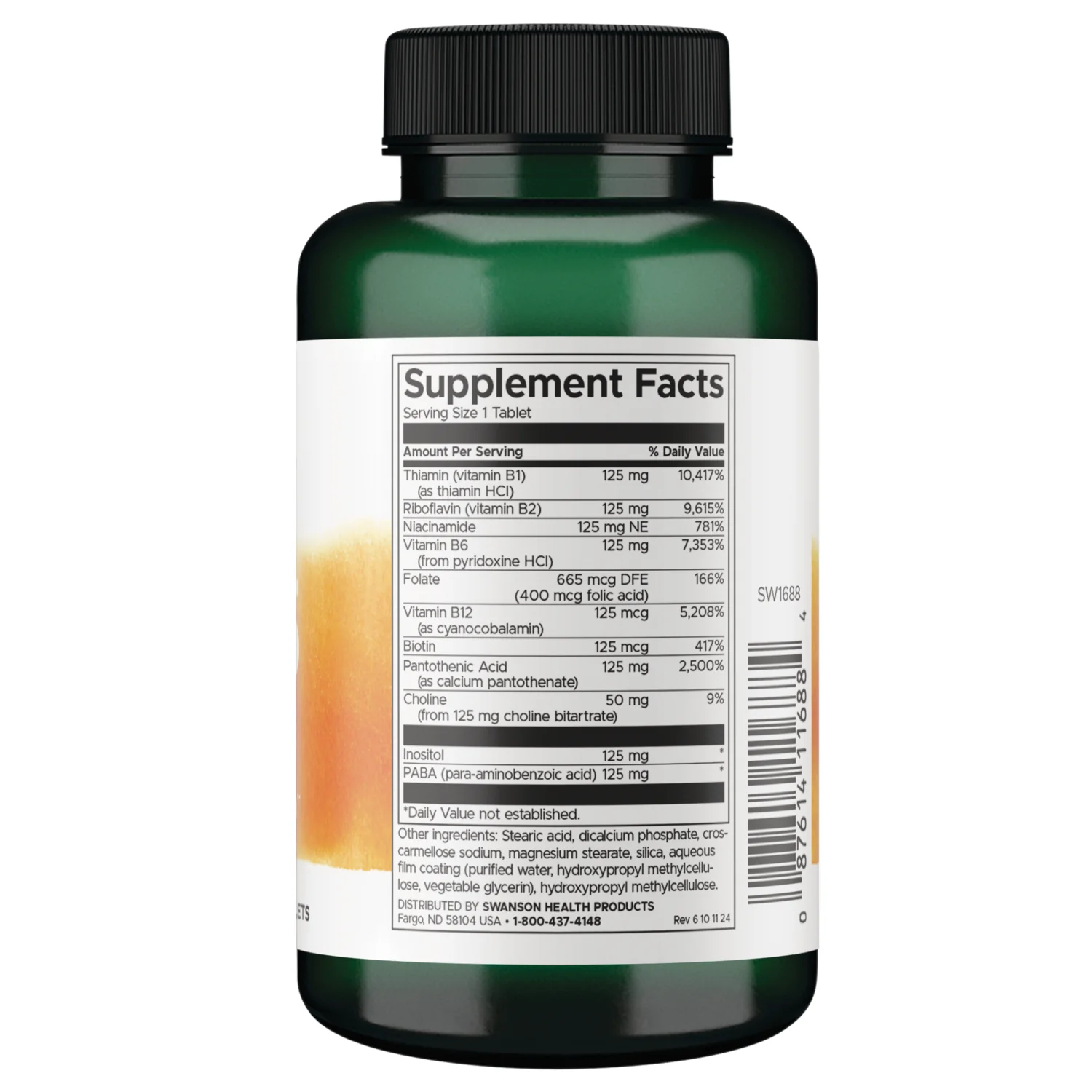 Vitamin B-125 Complex - Higher Potency - Image 2
