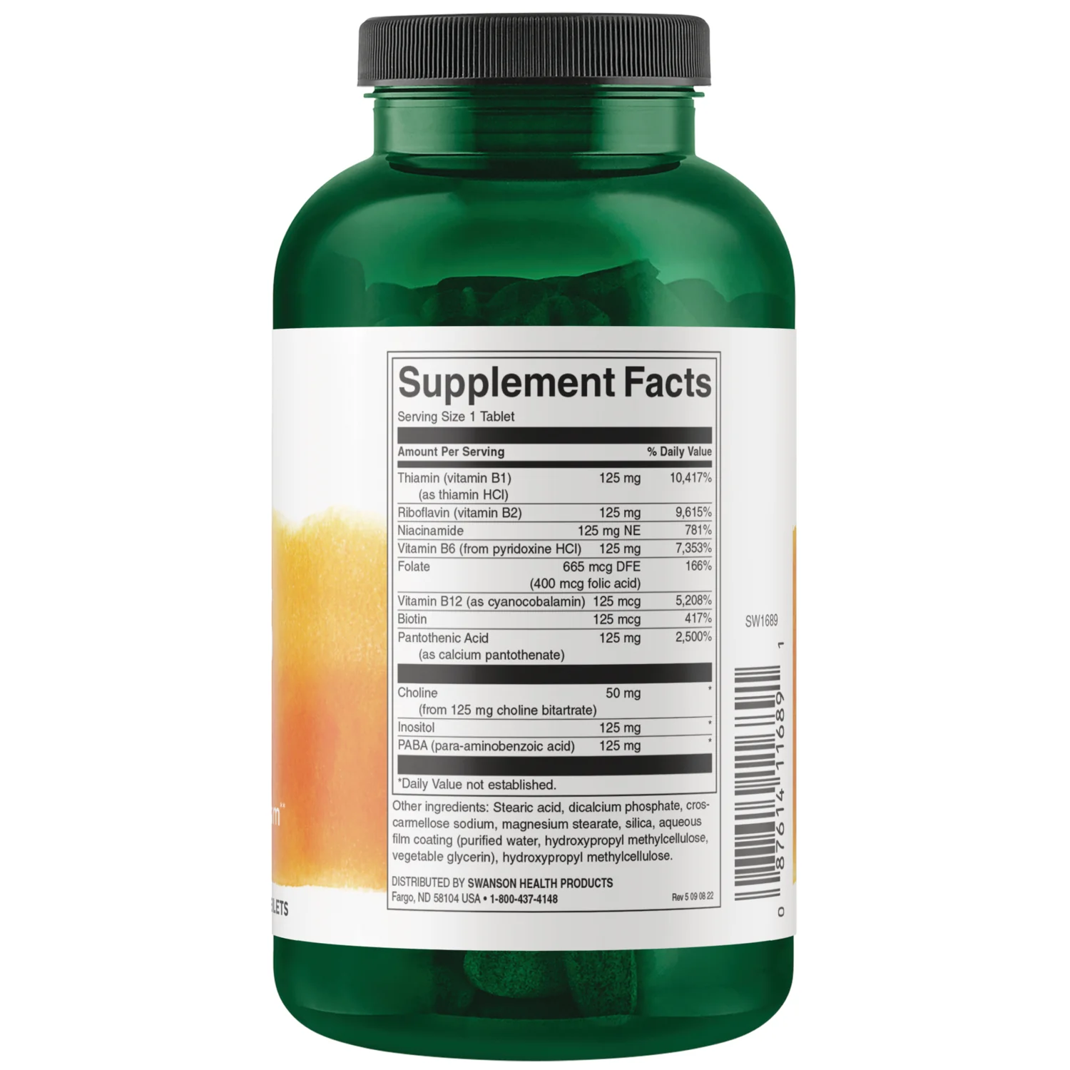 Vitamin B-125 Complex - Higher Potency - Image 2