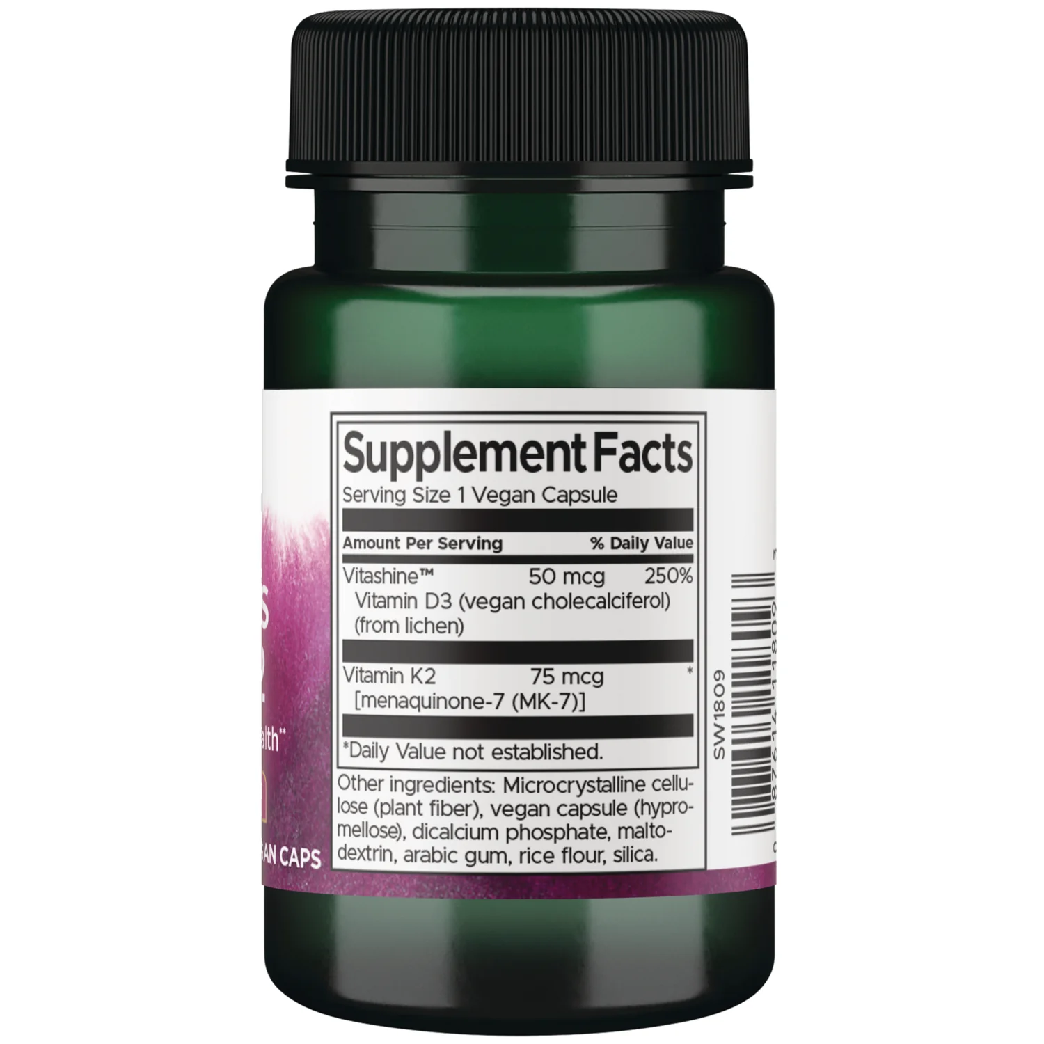 Vitamins D3 & K2 - 2,000 IU & 75 mcg - Image 2