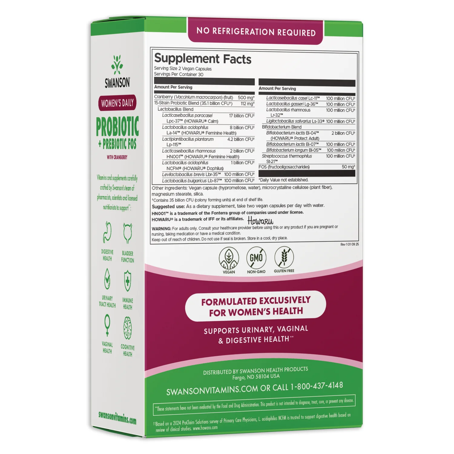 Women's Daily Probiotic + Prebiotic FOS - Image 2