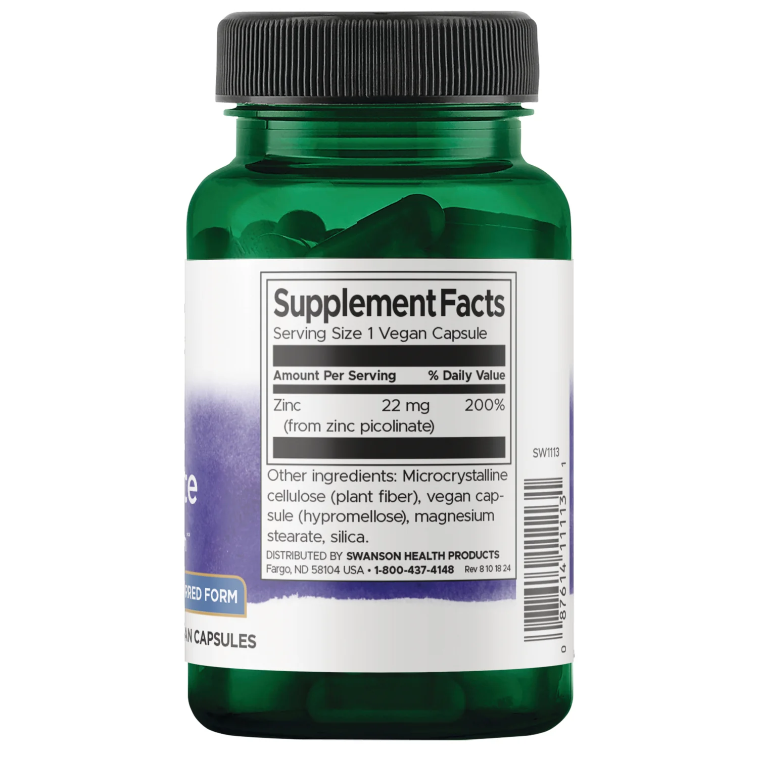 Zinc Picolinate - Body Preferred Form - 2 Pack - Image 2