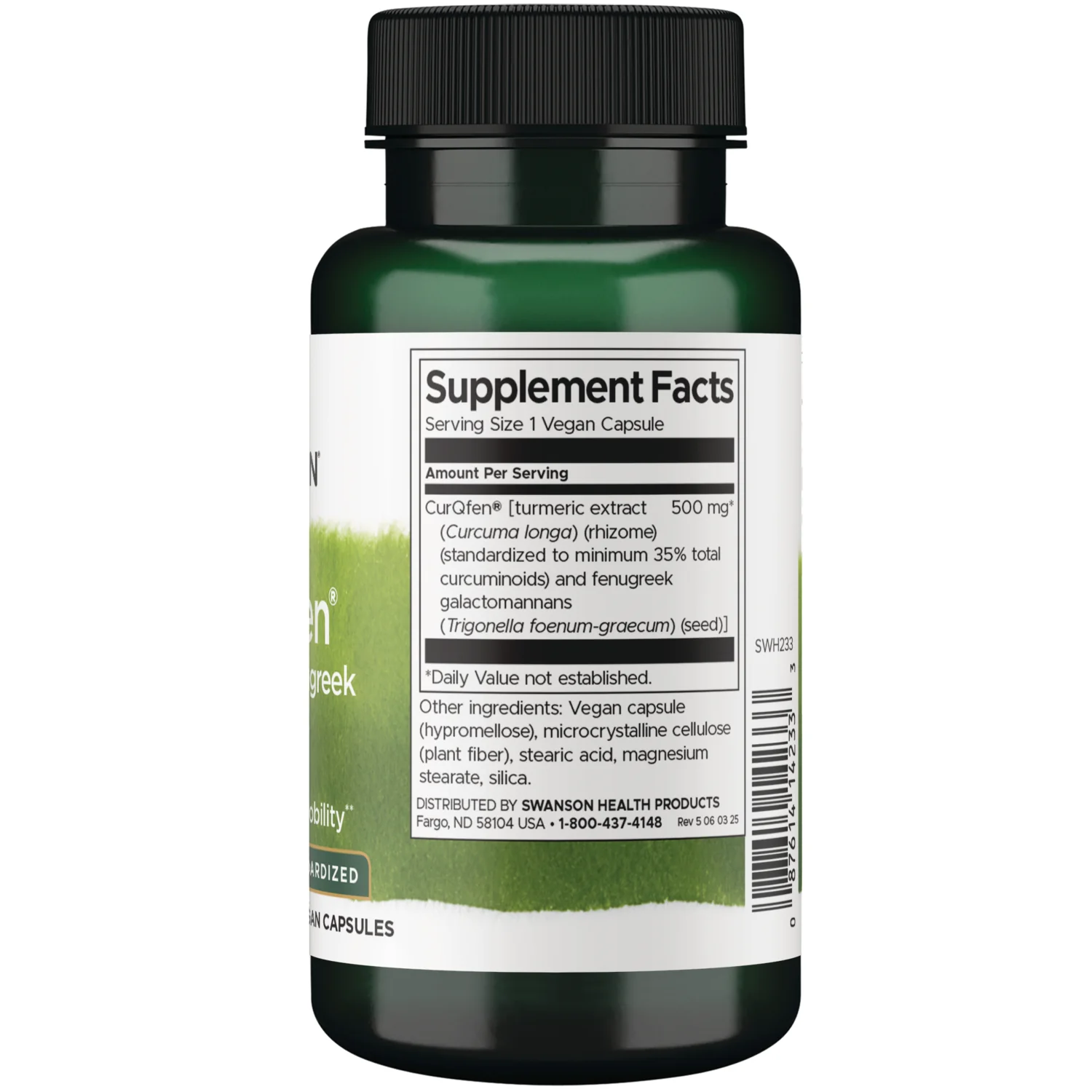 CurQfen Curcumin/Fenugreek Complex - Standardized - Image 2