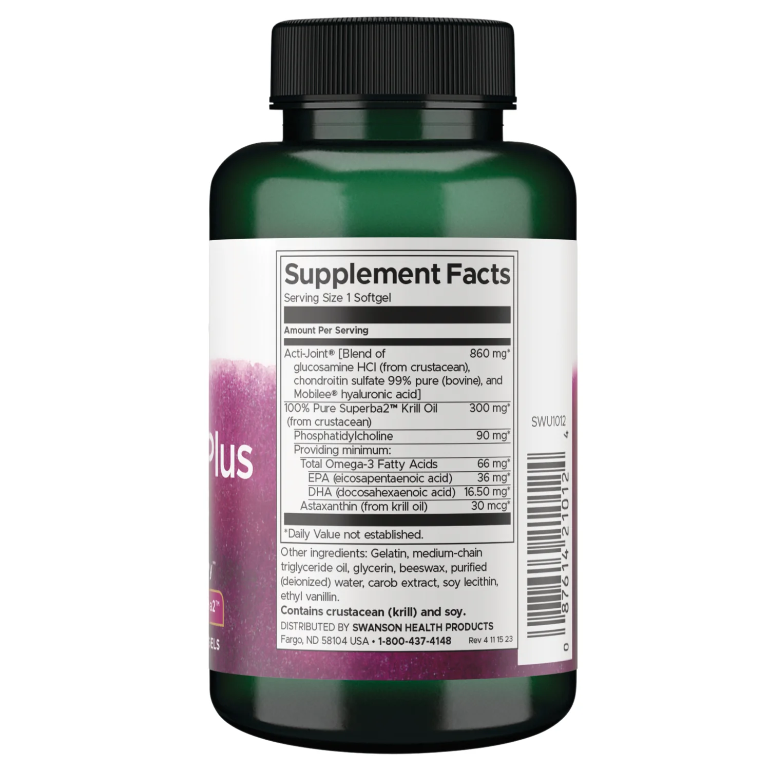 Acti-Joint Plus with Krill Oil - Featuring Mobilee & Superba2 - Image 2
