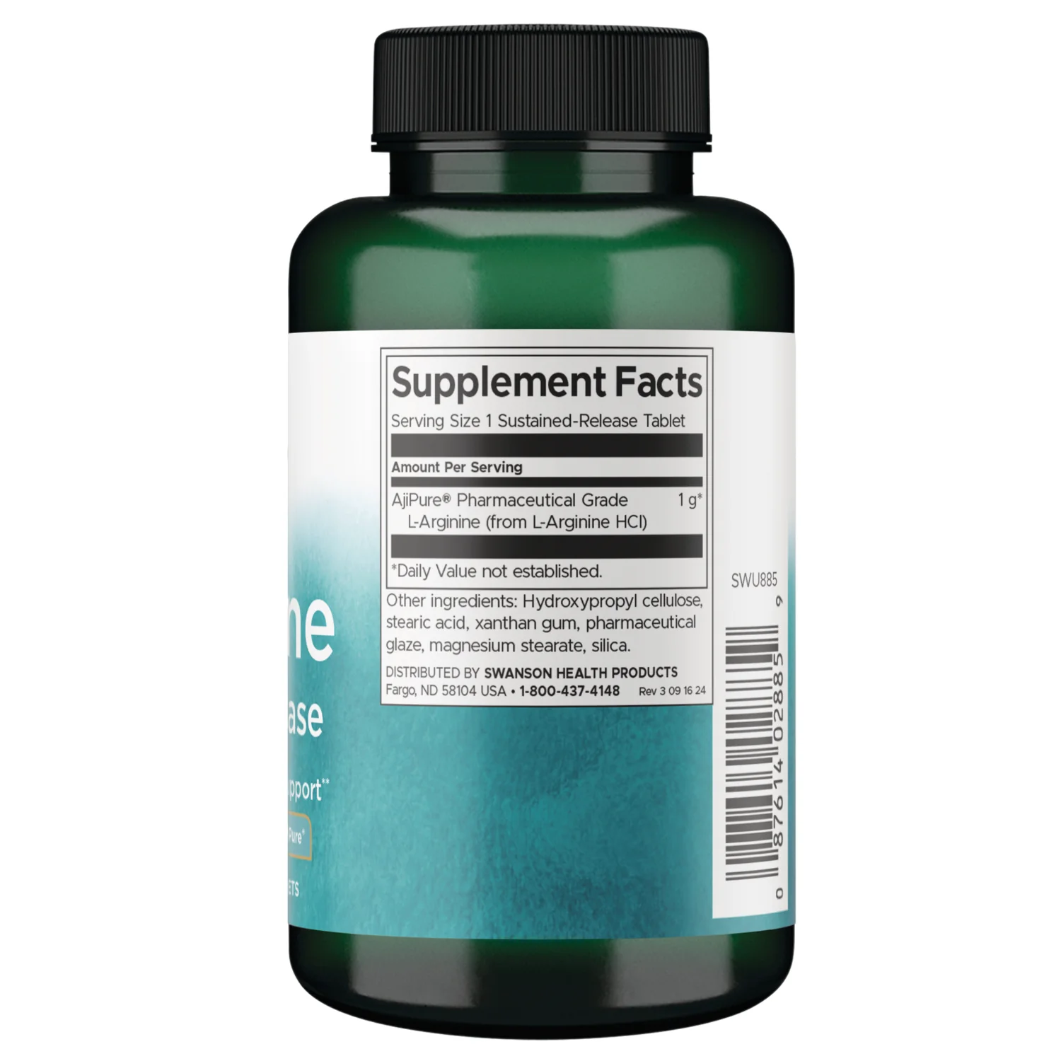 L-Arginine Sustained Release - Featuring AjiPure - Image 2