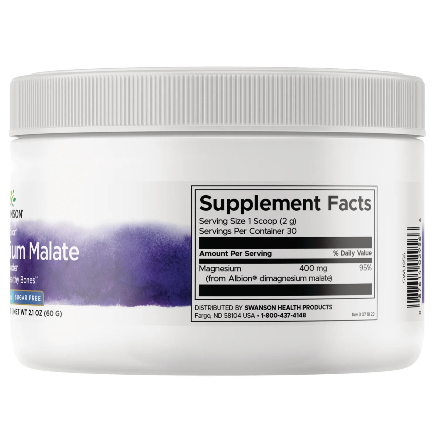 Albion DiMagnesium Malate Powder - Image 2