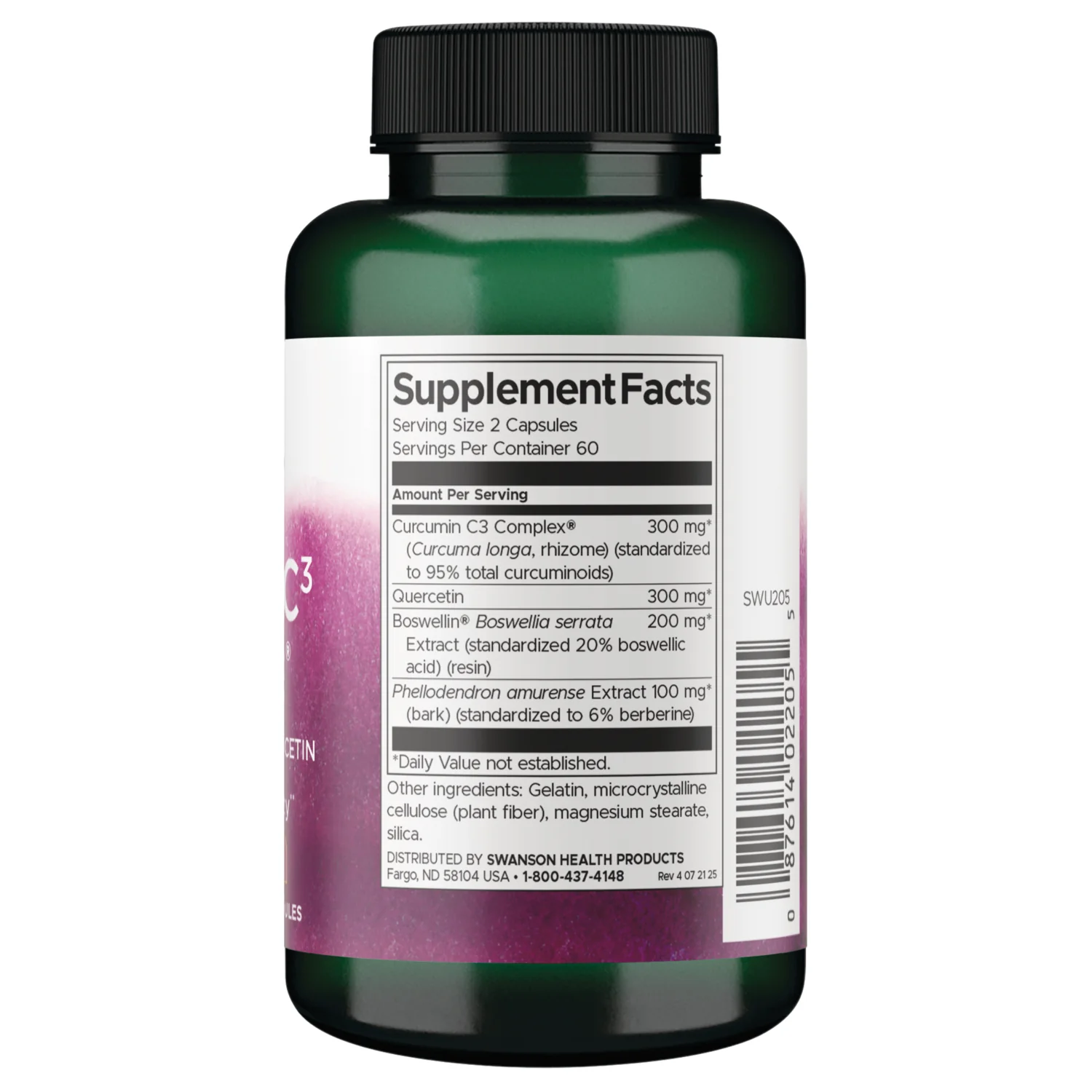 Curcumin C3 Complex with Boswellia and Quercetin - Image 2