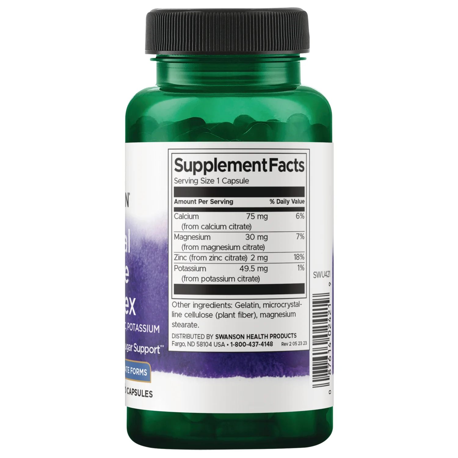 Mineral Citrate Complex - Calcium, Magnesium, Zinc, Potassium - Image 2