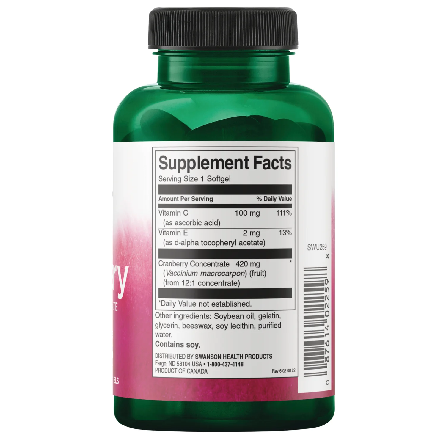 Cranberry Whole Fruit Concentrate - Super Strength - Image 2