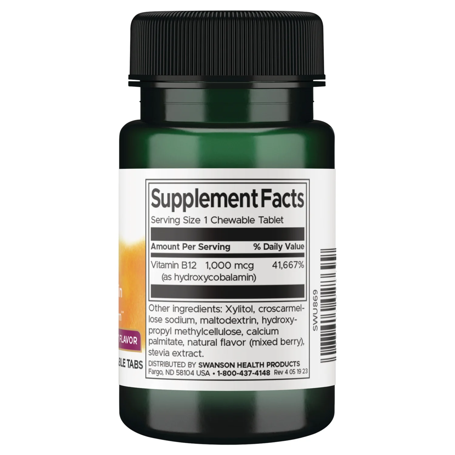 Vitamin B12 Hydroxycobalamin - Mixed Berry Flavor - Image 2