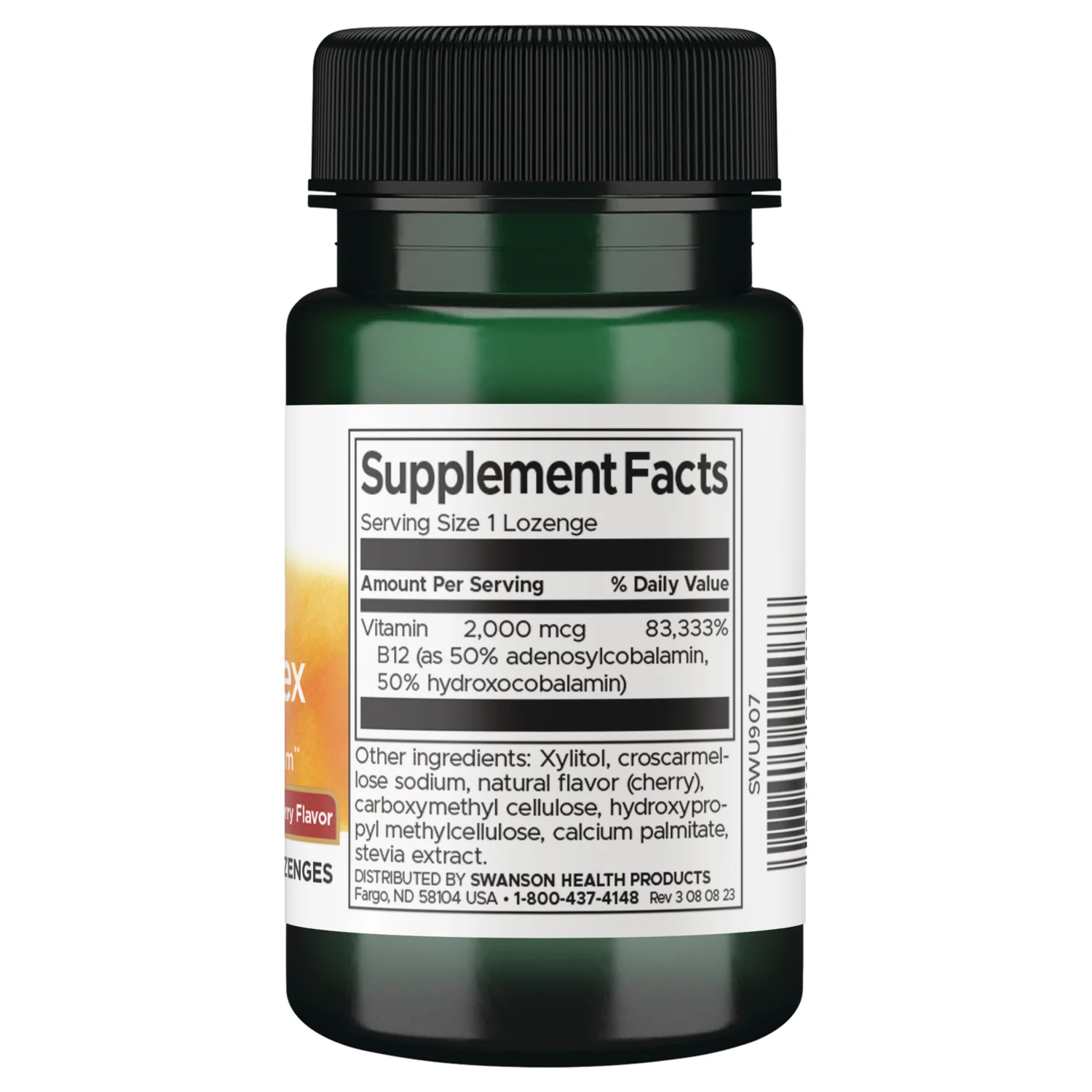 Activated B12 Complex - Natural Cherry Flavor - Image 2