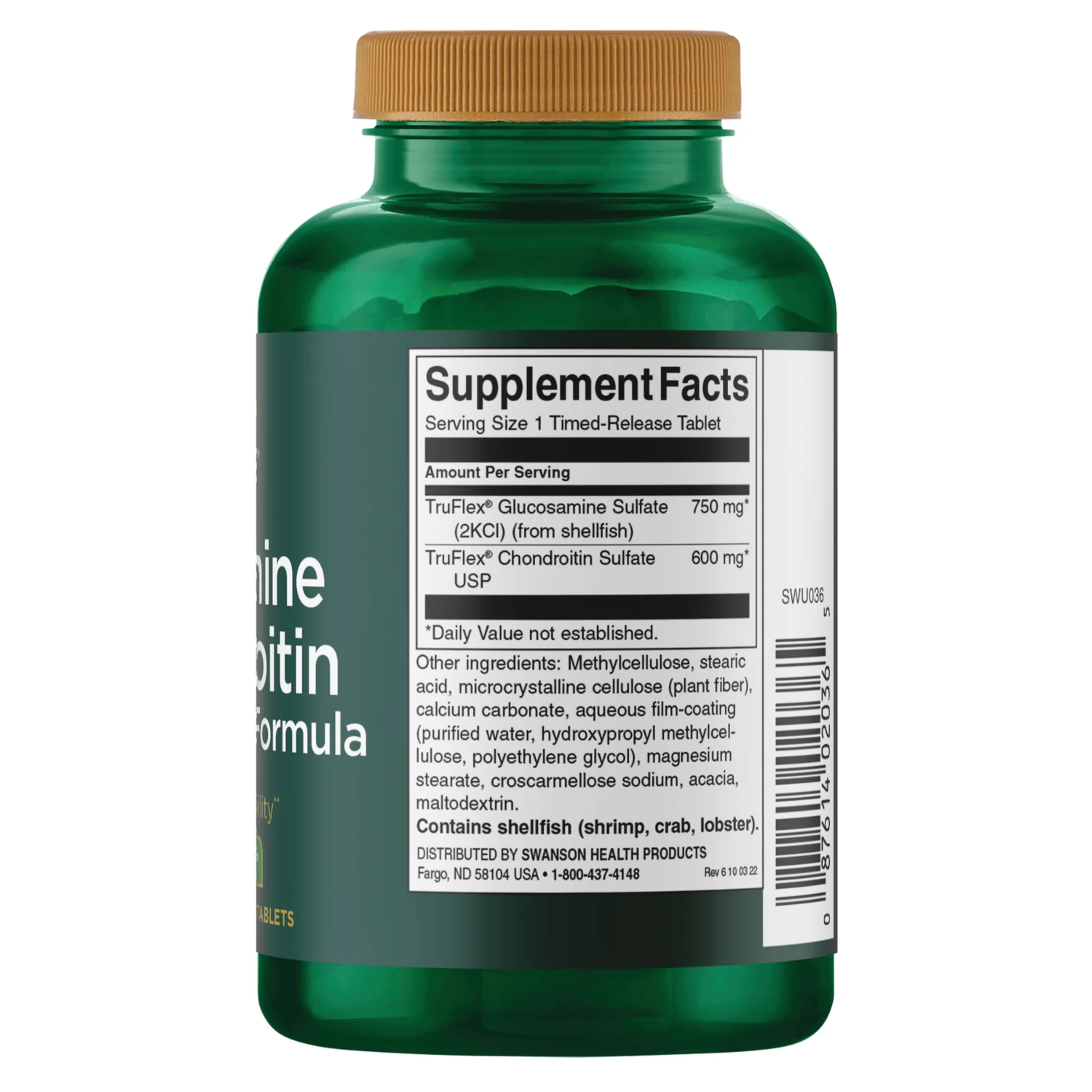 Glucosamine & Chondroitin Timed-Release - Featuring TruFlex - Image 2