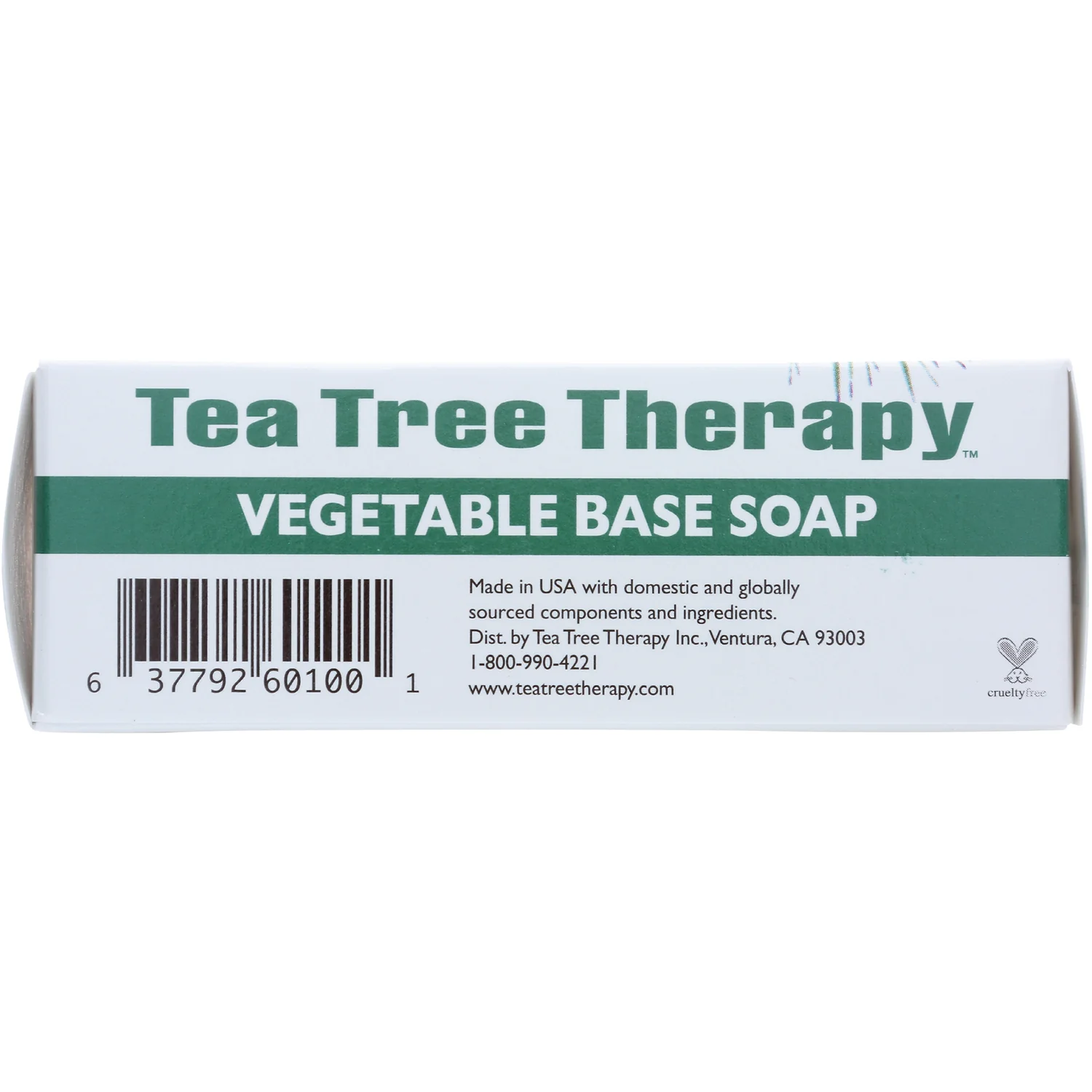 Vegetable Base Soap Bar with Tea Tree Oil - Image 3