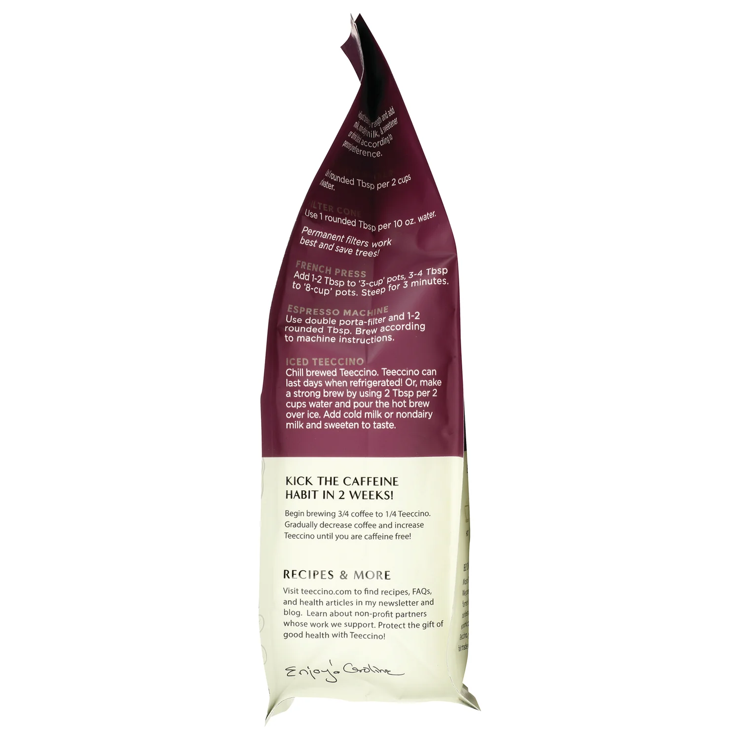 Chicory Herbal 'Coffee' - Almond Amaretto - Image 4