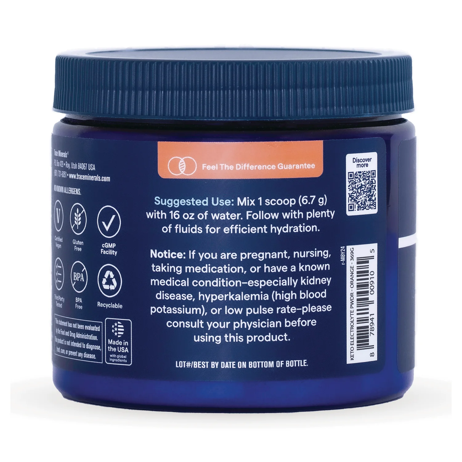 Keto Electrolyte Powder - Orange - Image 3