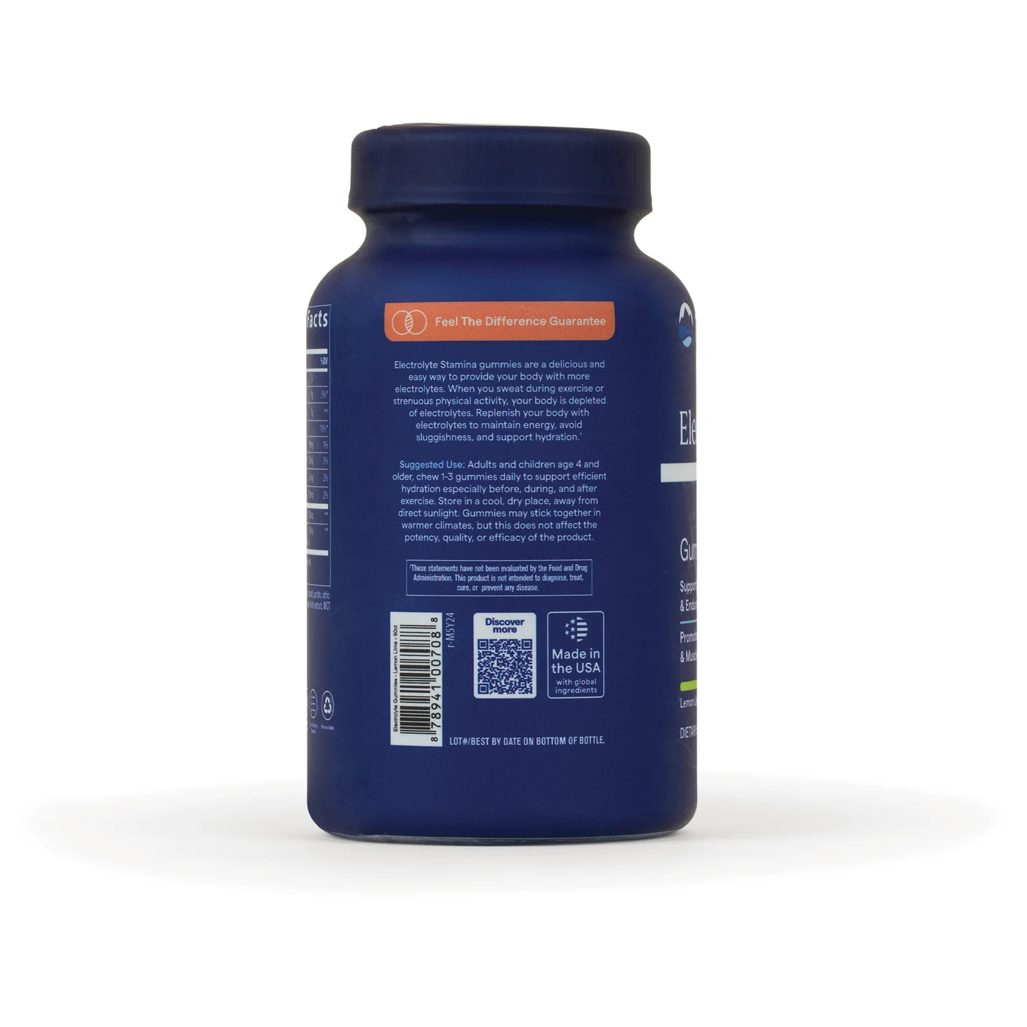 Electrolyte Stamina Gummies - Lemon Lime - Image 3
