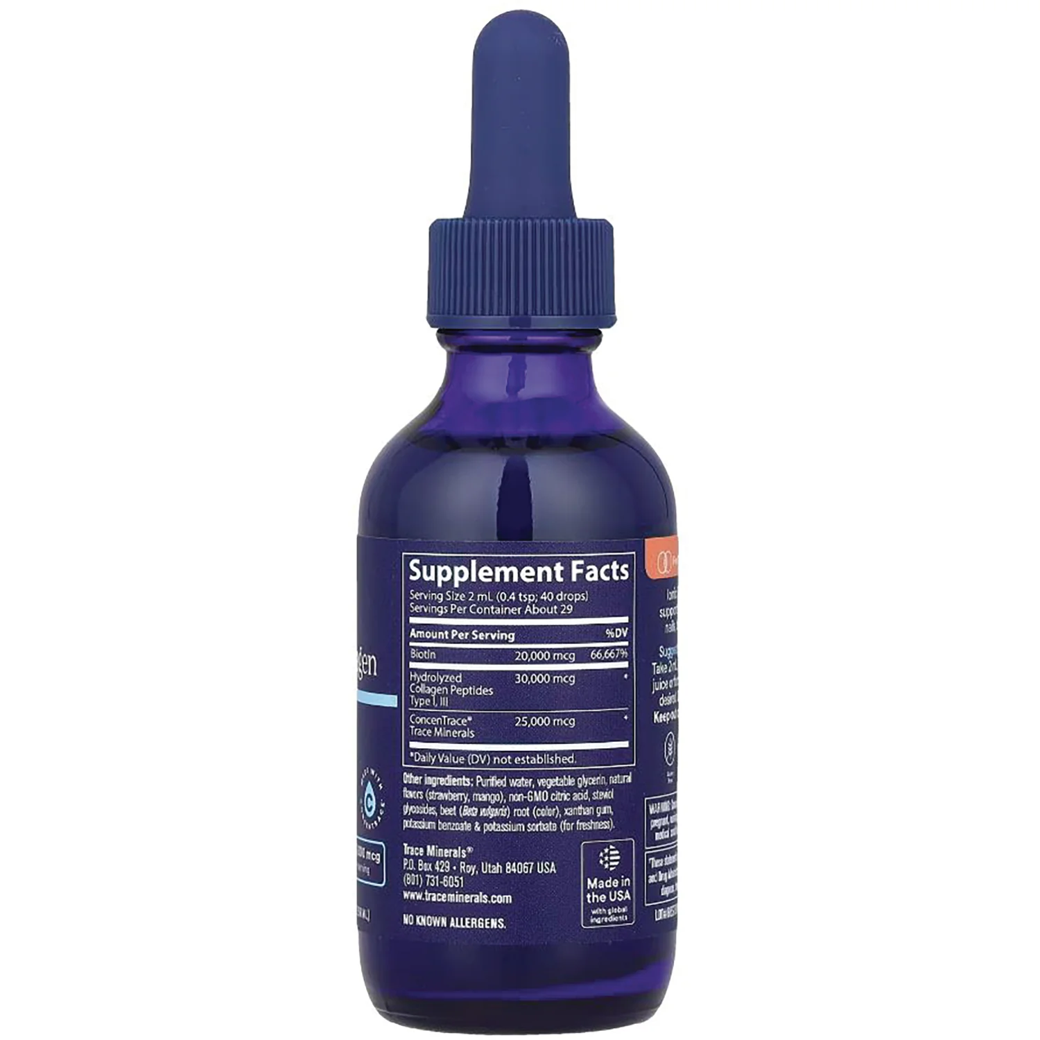 Ionic Biotin + Collagen - Strawberry Mango - Image 2