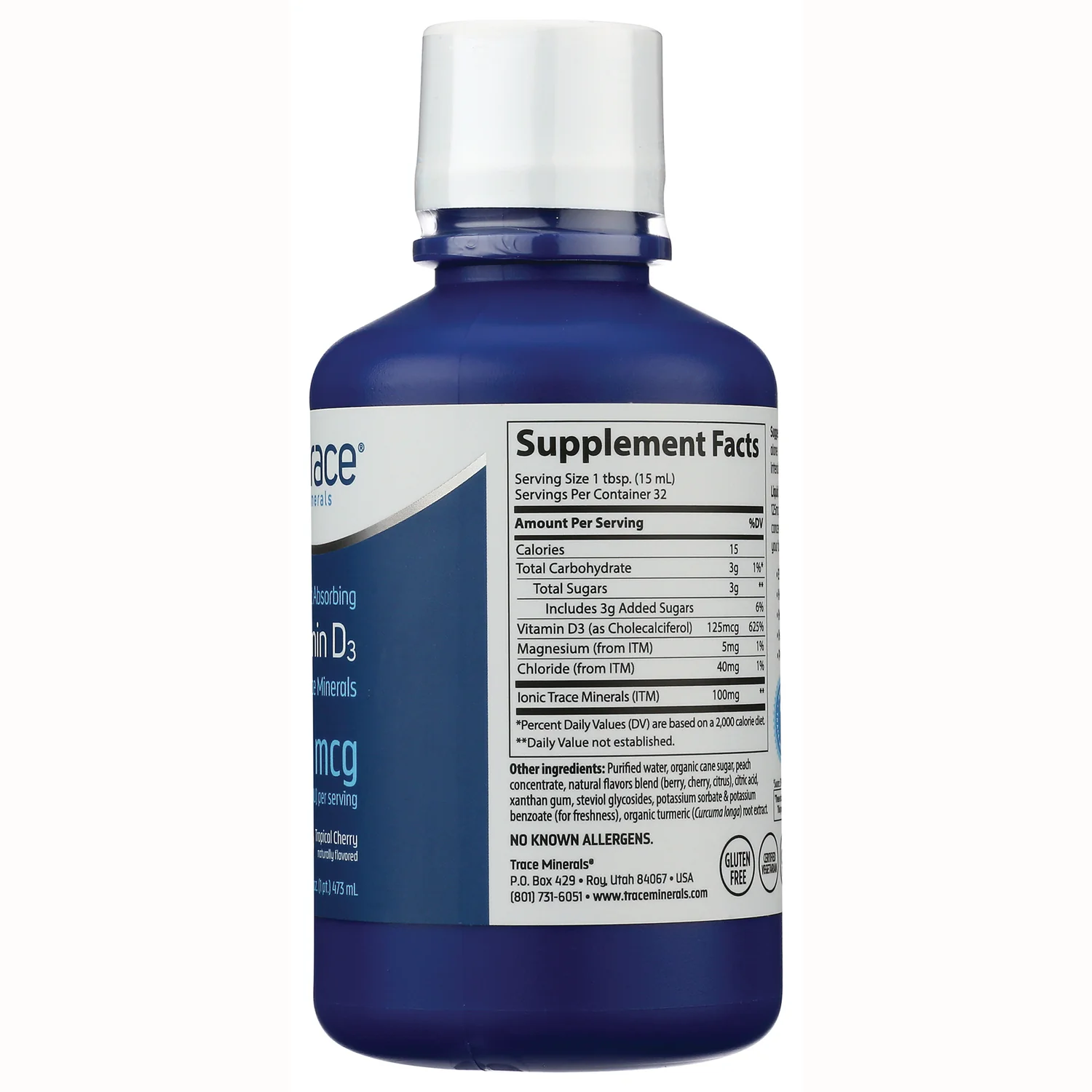 Liquid Vitamin D3 + Ionic Trace Minerals - Tropical Cherry - Image 2