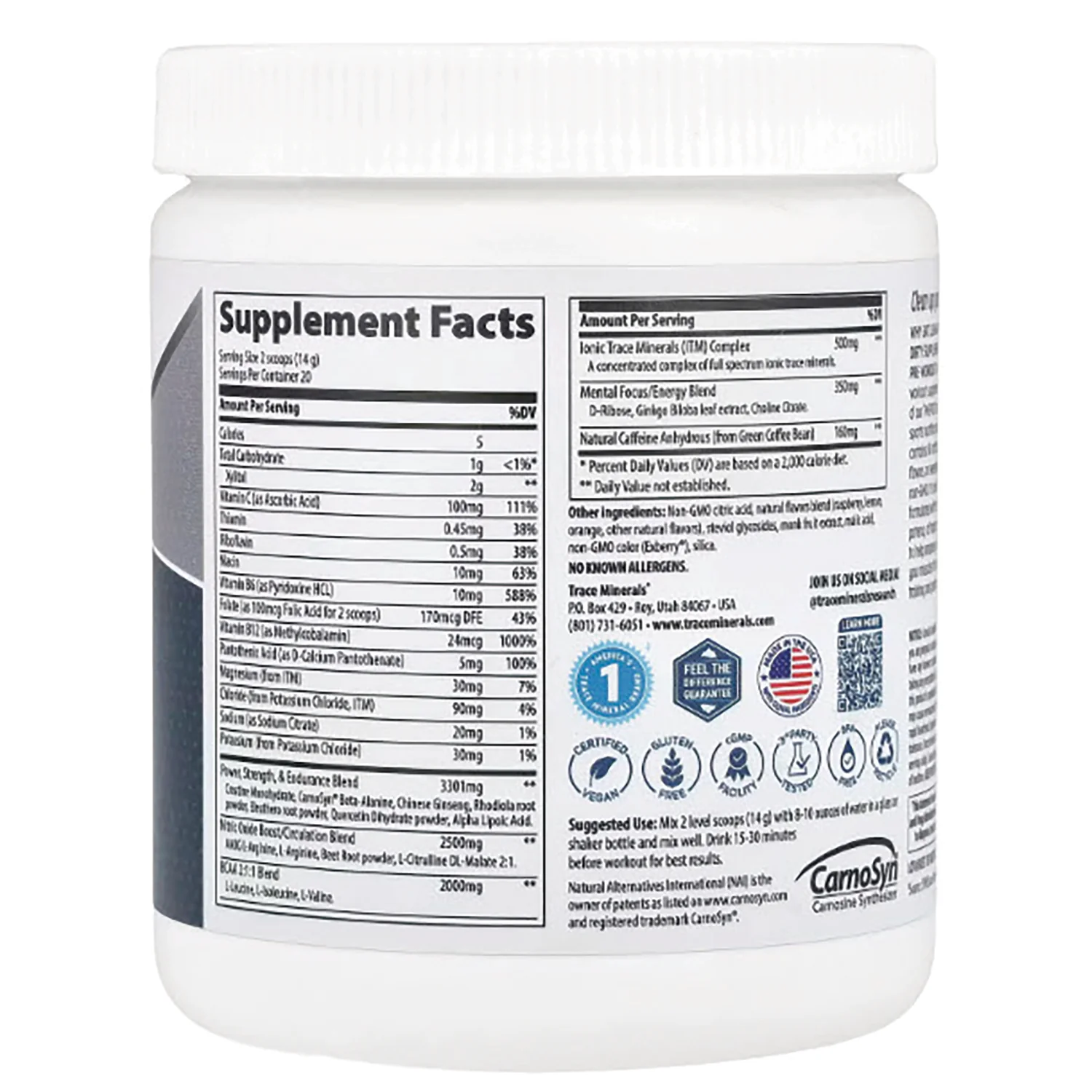 Clean Pre Workout - Raspberry Lemonade - Image 2