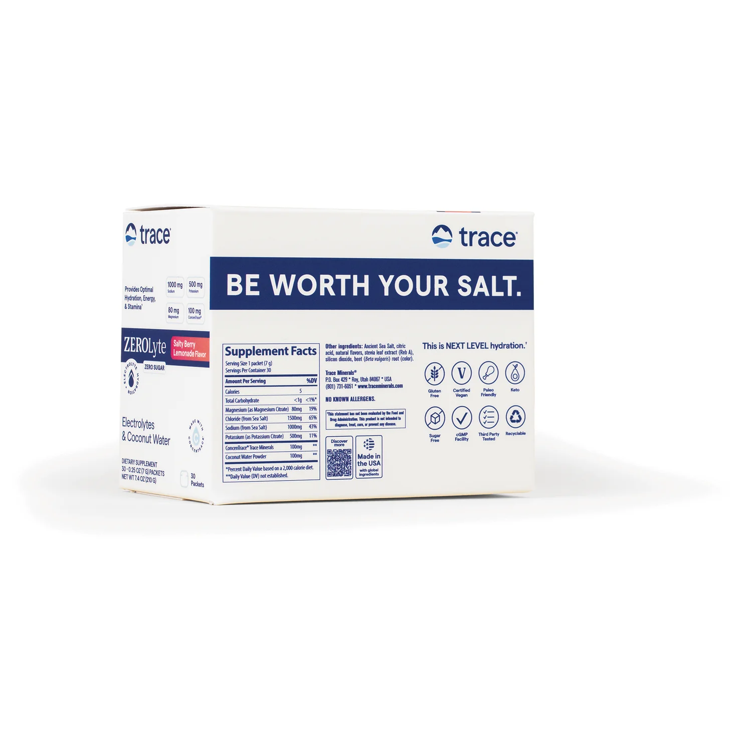 Zerolyte Electrolytes & Coconut Water - Salty Watermelon - Image 2
