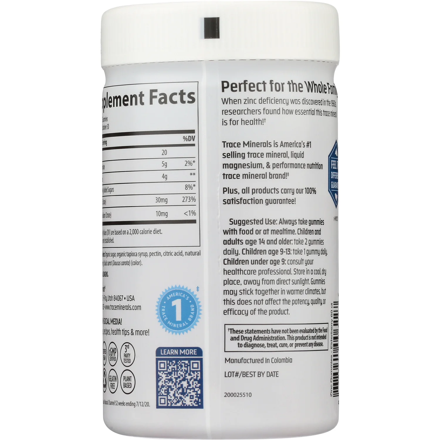 Zinc Gummies - Elderberry - Image 3
