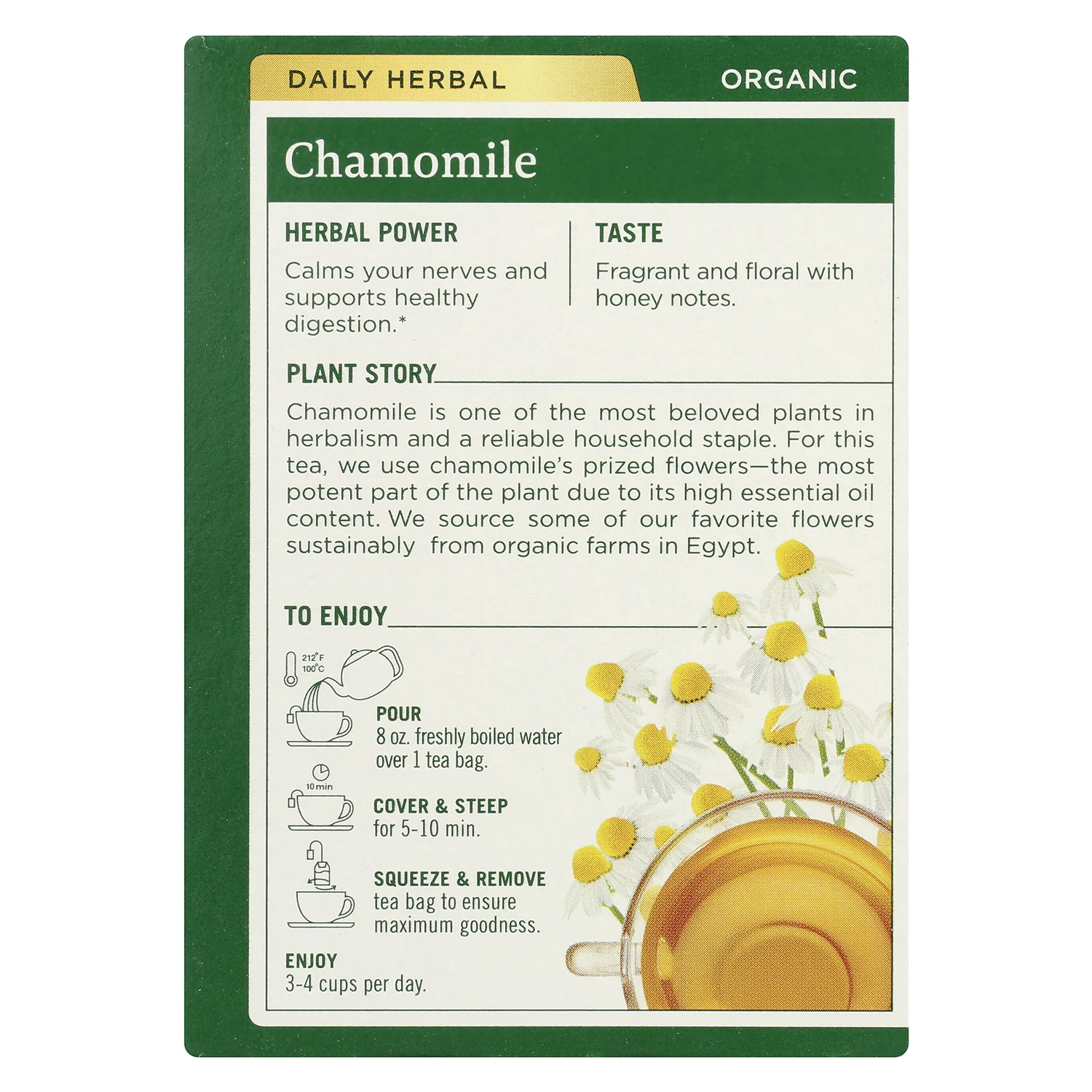 Organic Chamomile Tea - Image 3