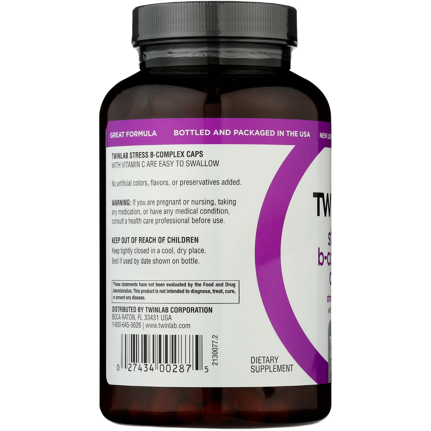 Stress B-Complex Caps with Vitamin C - Image 3