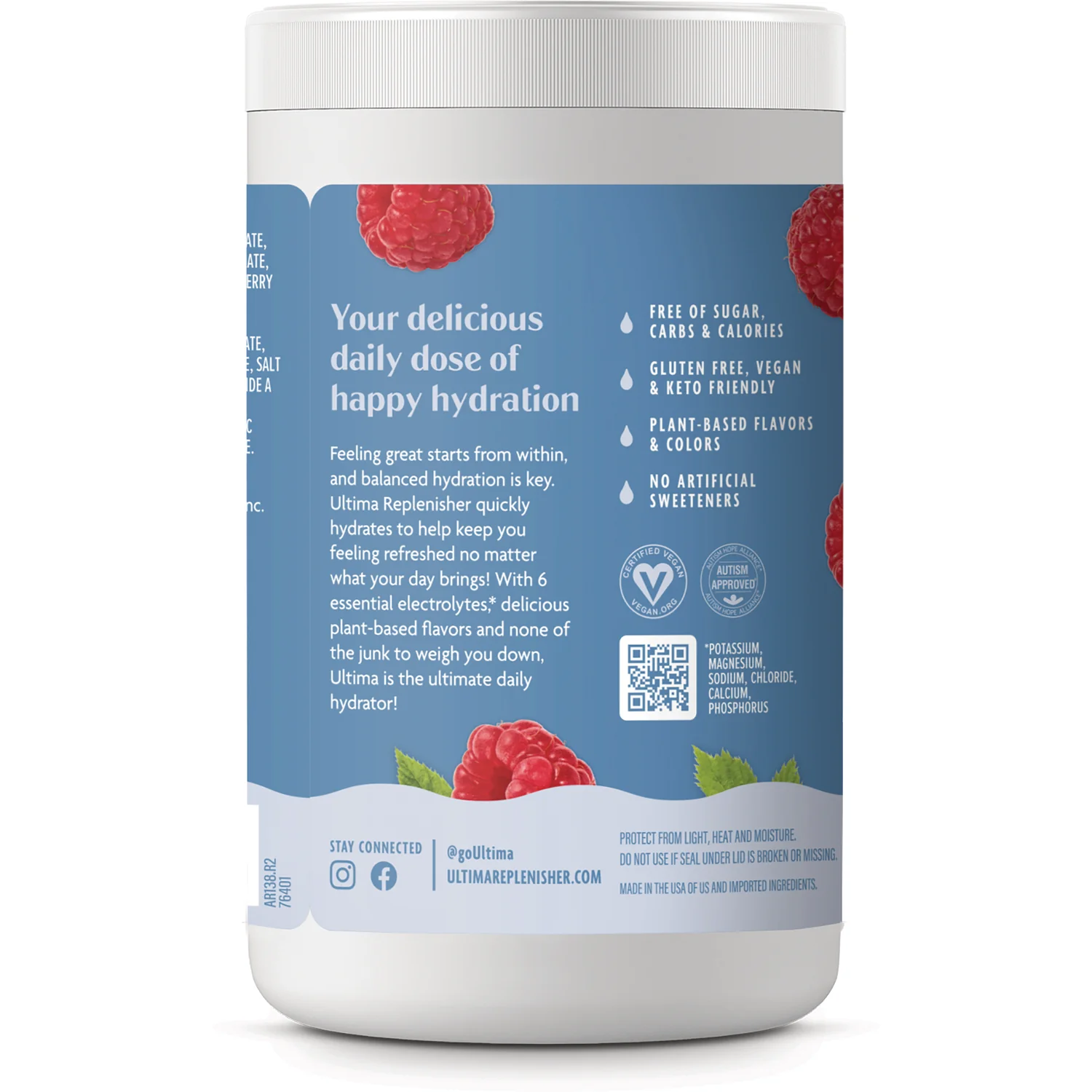 Daily Electrolyte Drink Mix - Blue Raspberry - Image 3