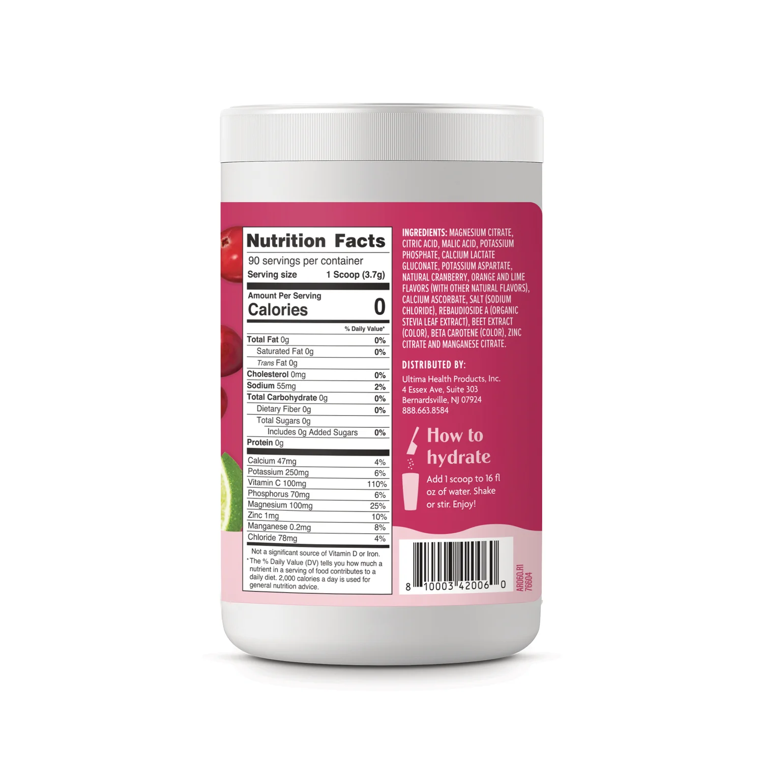Daily Electrolyte Drink Mix - Cranberry Cosmo - Image 2