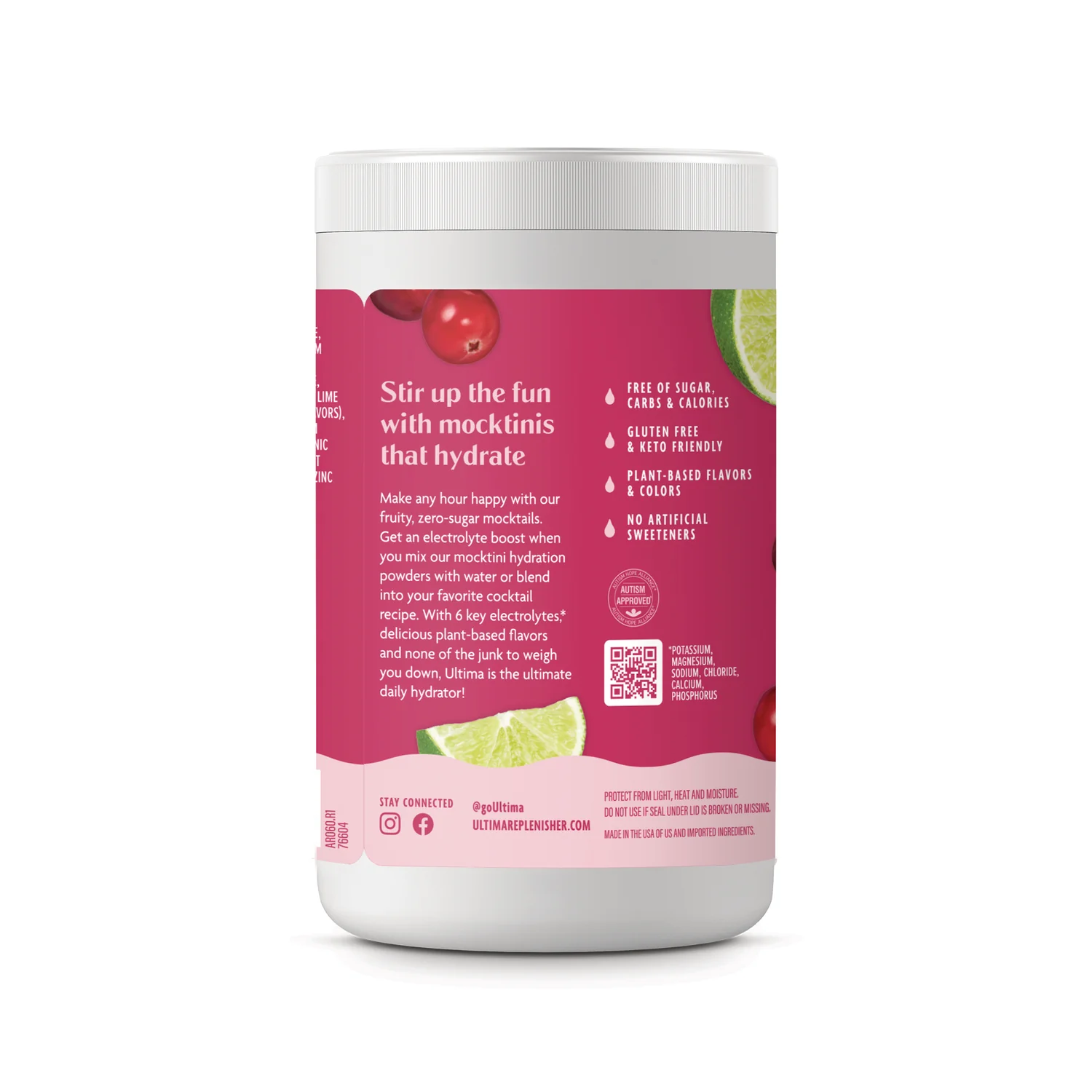 Daily Electrolyte Drink Mix - Cranberry Cosmo - Image 3