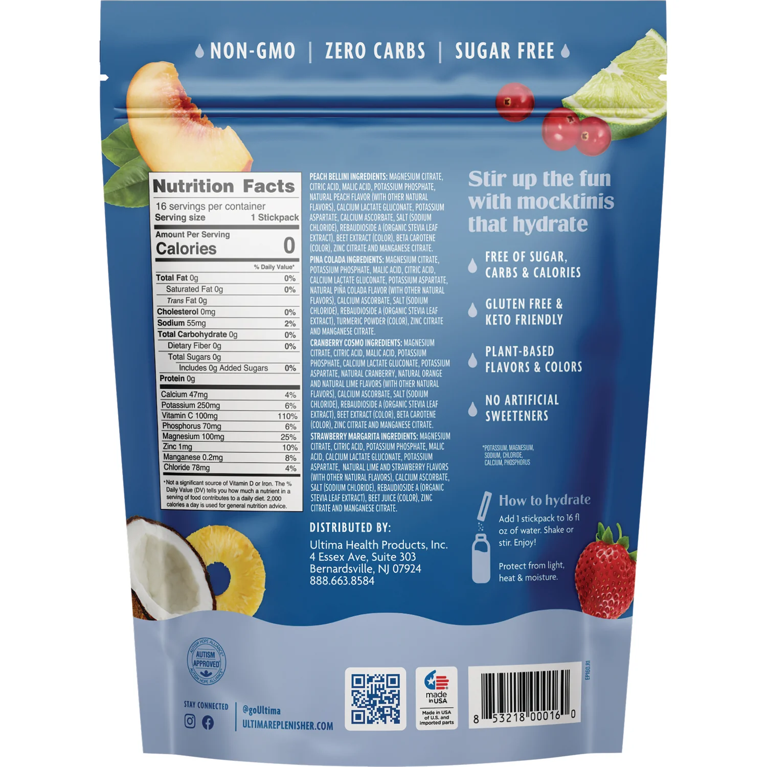 Daily Electrolyte Drink Mix - Mocktini Variety Pack - Image 2