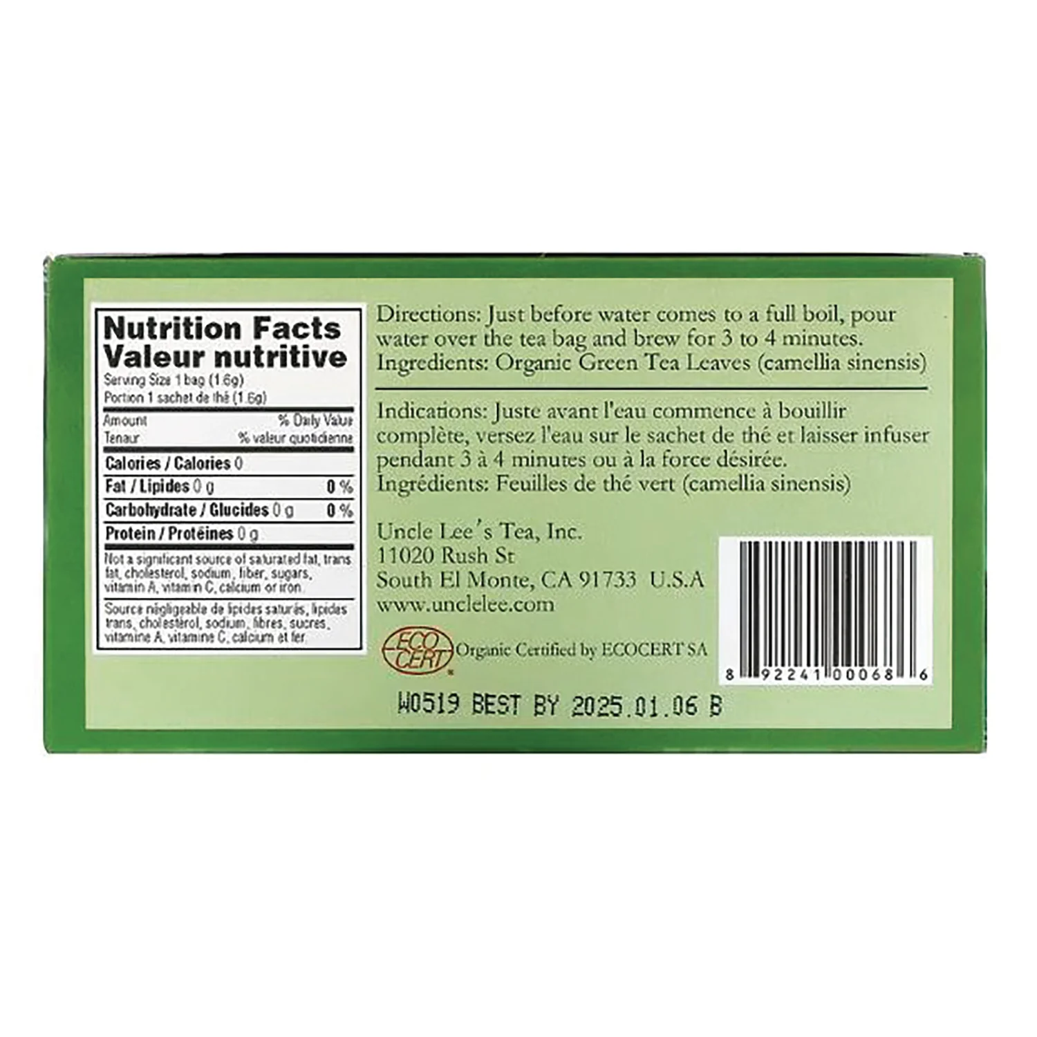 Organic Green Tea - Image 2