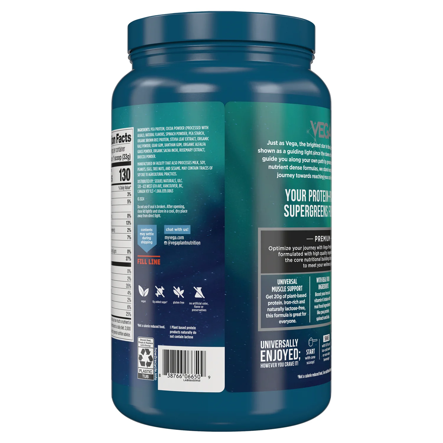 Protein + Supergreens - Creamy Chocolate - Image 3