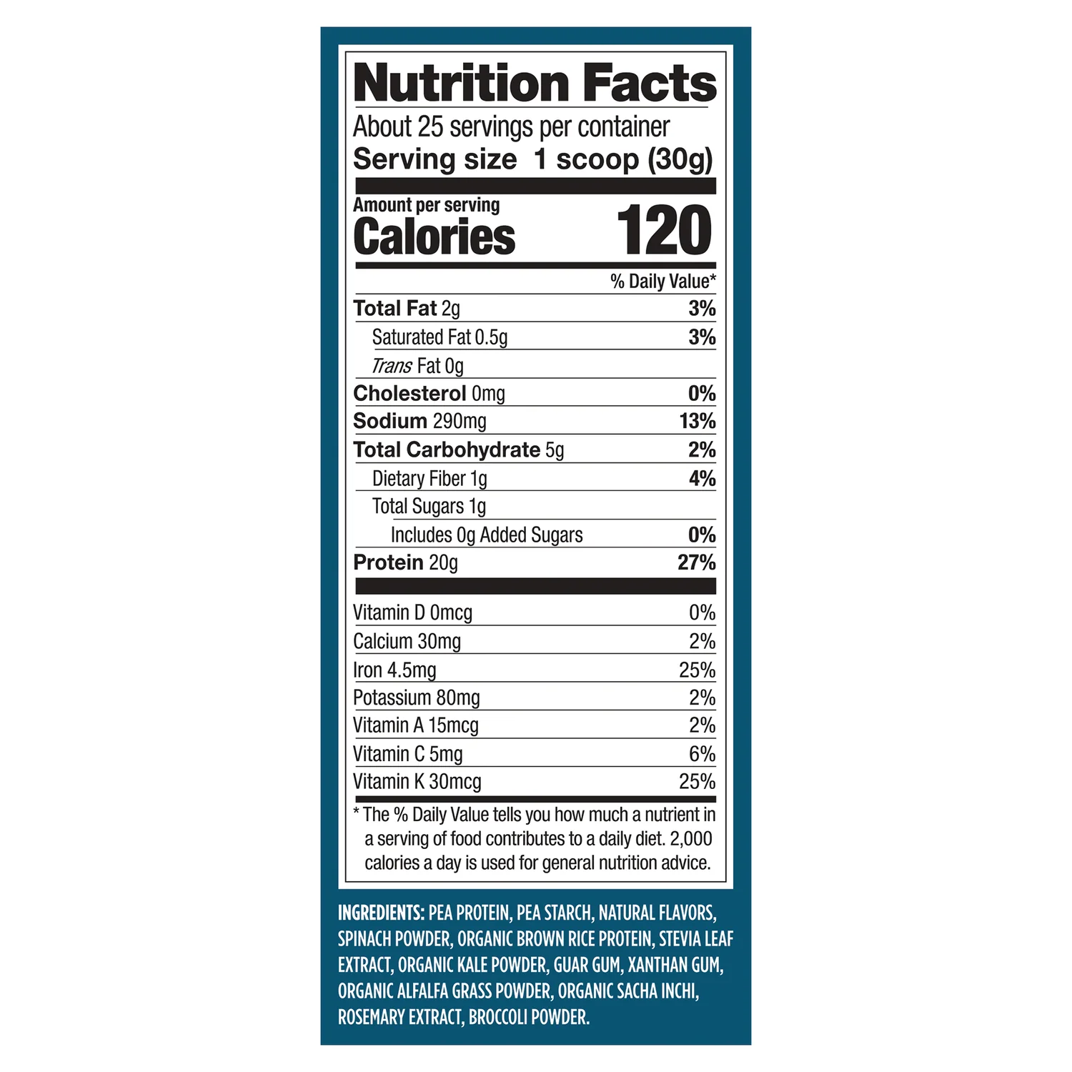 Protein + Supergreens - Creamy Vanilla - Image 2