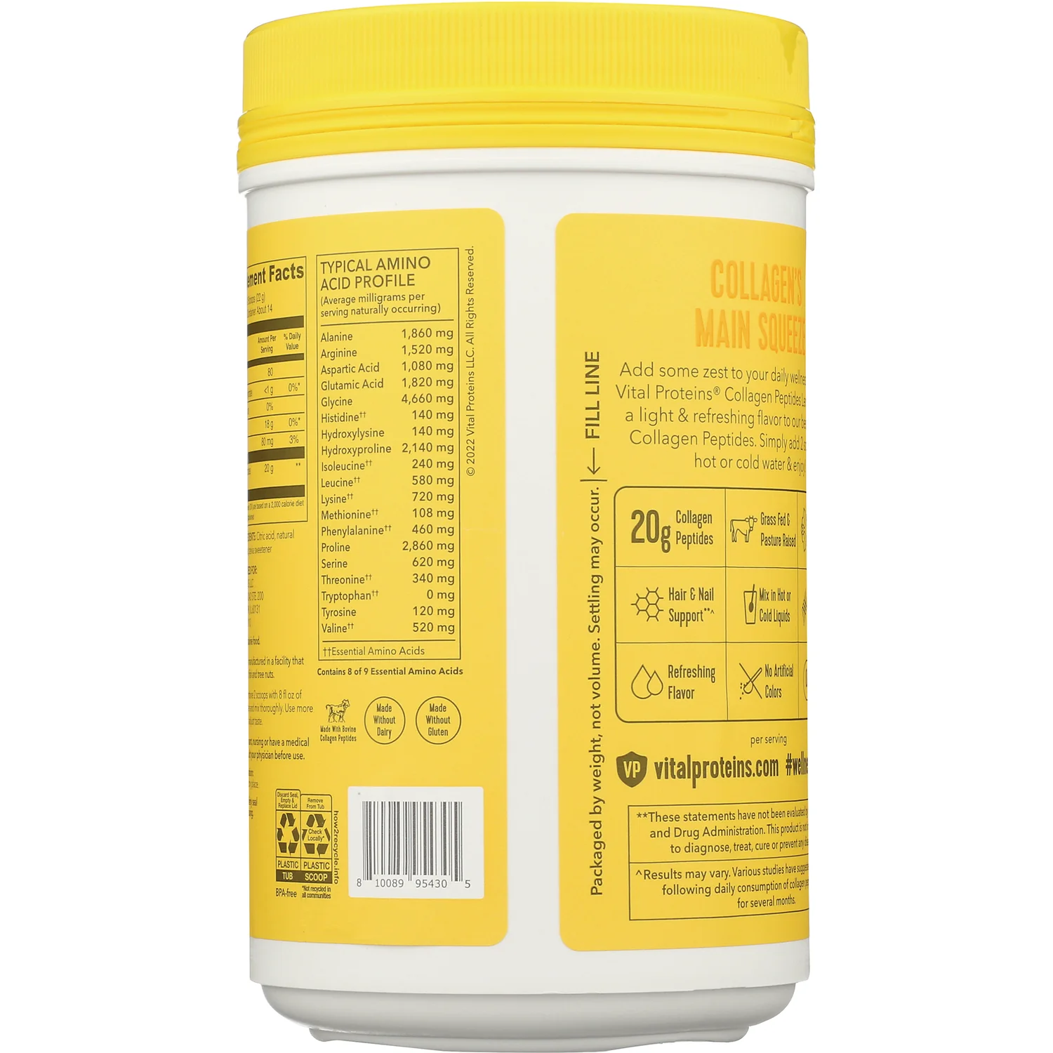 Collagen Peptides - Lemon - Image 3